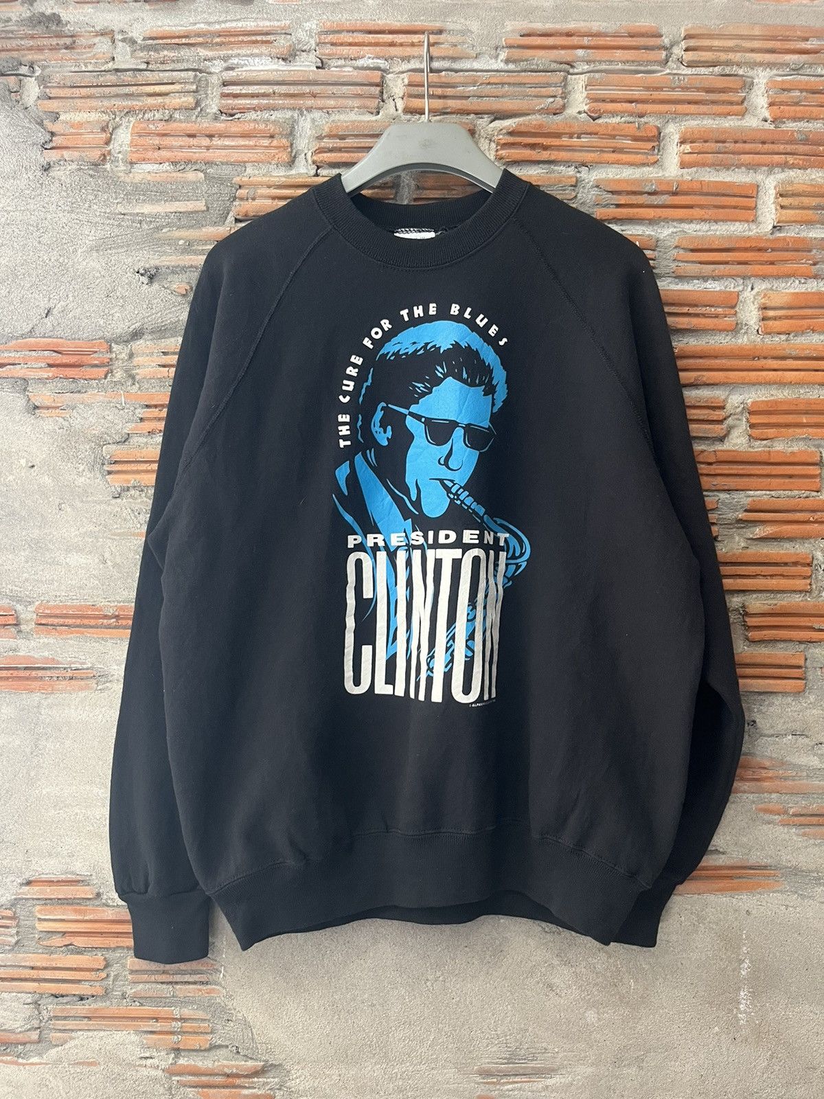 Arts & Science Vintage THE CURE FOR THe BLUES President Clinton 1992’s Size US XL / EU 56 / 4 - 2 Thumbnail
