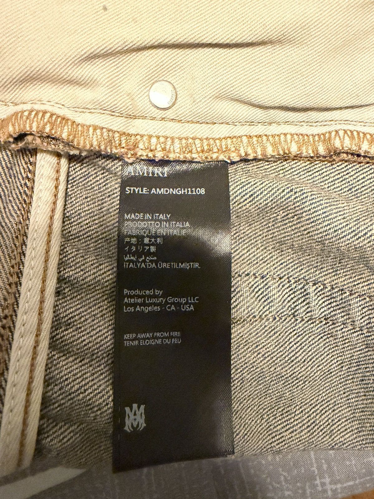 Amiri Amiri Size US 38 / EU 54 - 7 Thumbnail