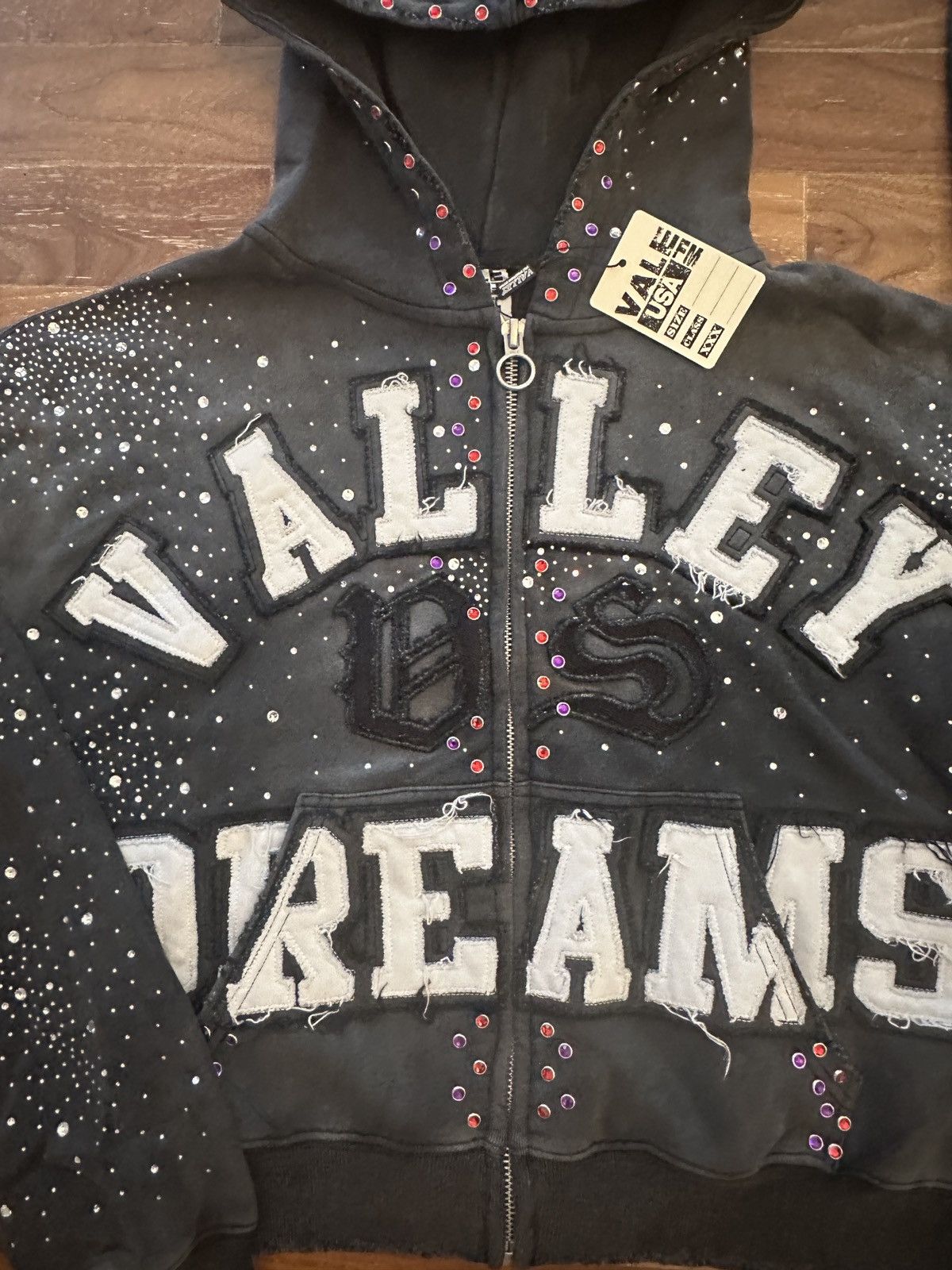 Vale Vale Black Classico Zip up hoodie Size US XL / EU 56 / 4 - 4 Thumbnail