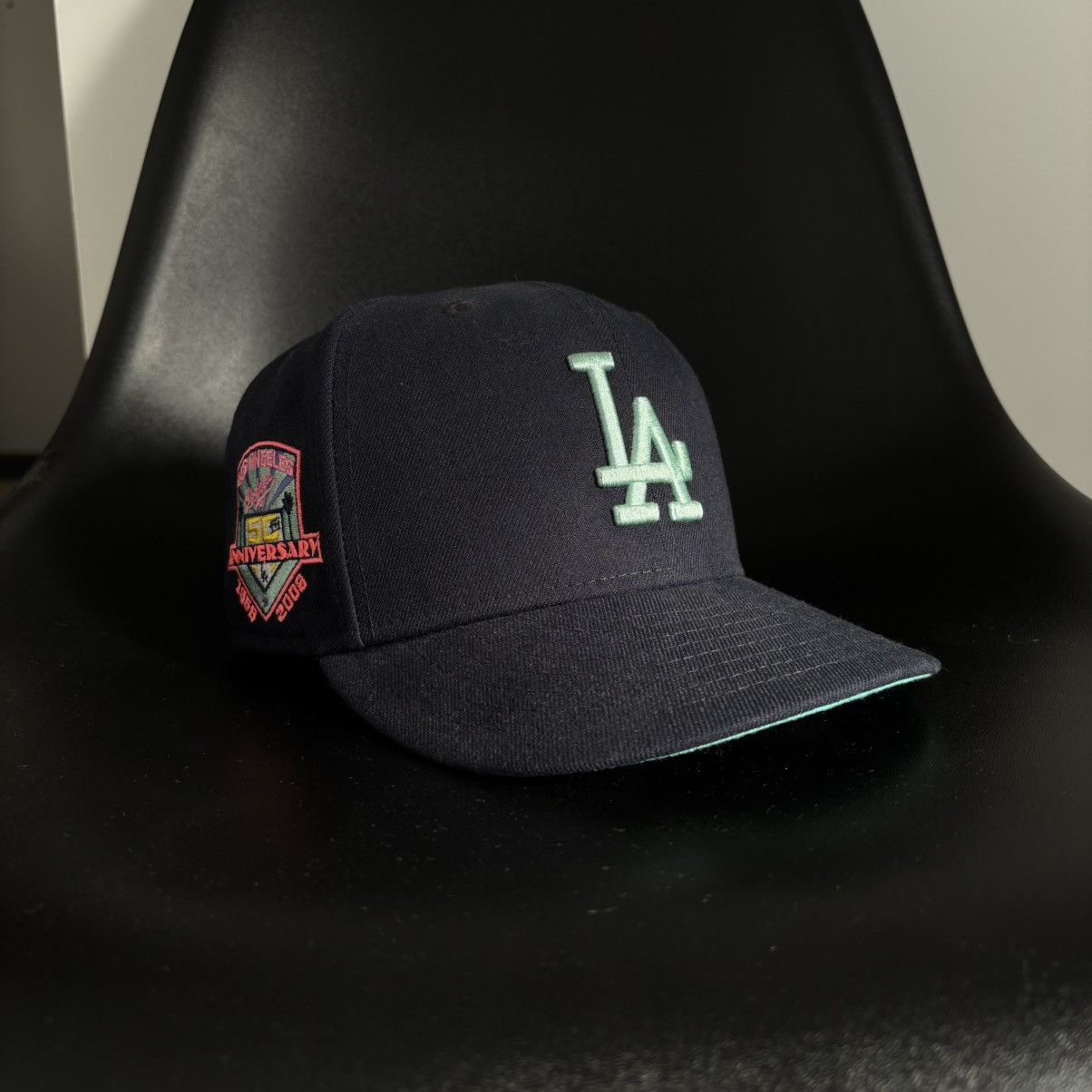 MLB LA Dodgers 7 1/8 fitted hat Size ONE SIZE - 1 Thumbnail