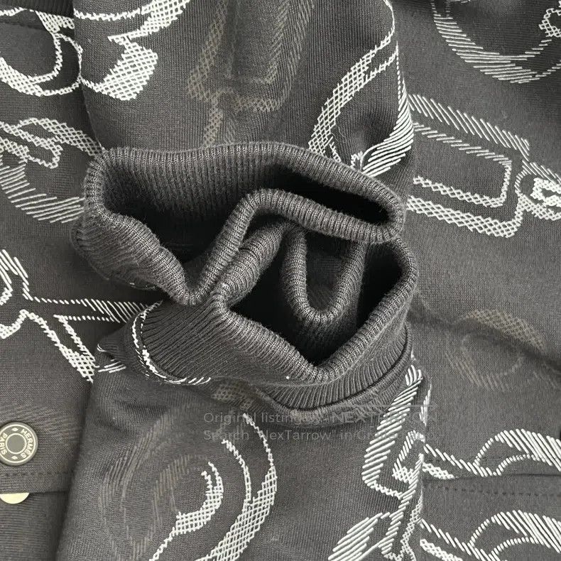 Hermes Hermes Chain Print Jacket, Classic Black Size XS / US 0-2 / IT 36-38 - 5 Thumbnail