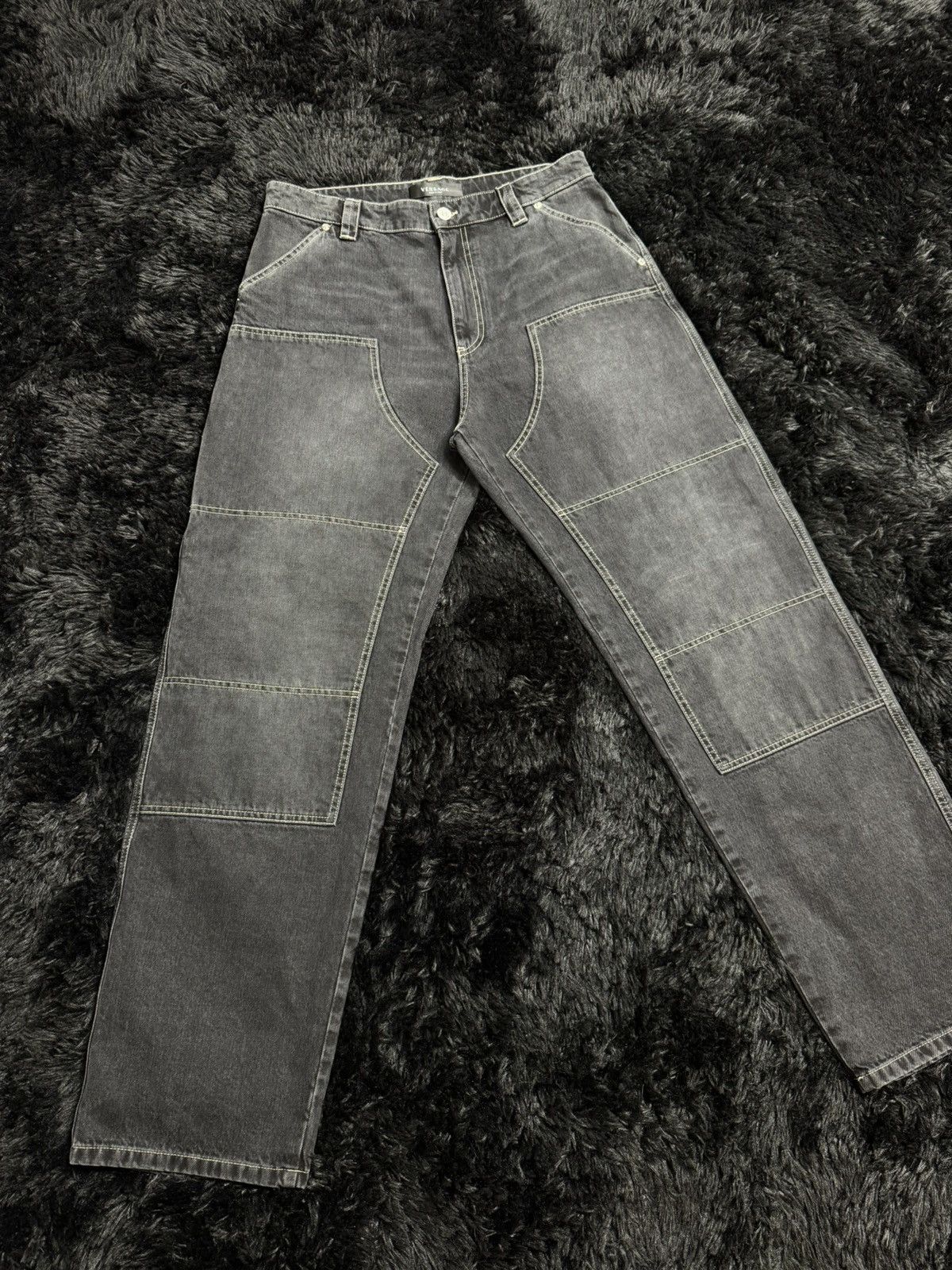 Versace Versace Carpenter Baggy Jeans Size US 33 - 2 Thumbnail