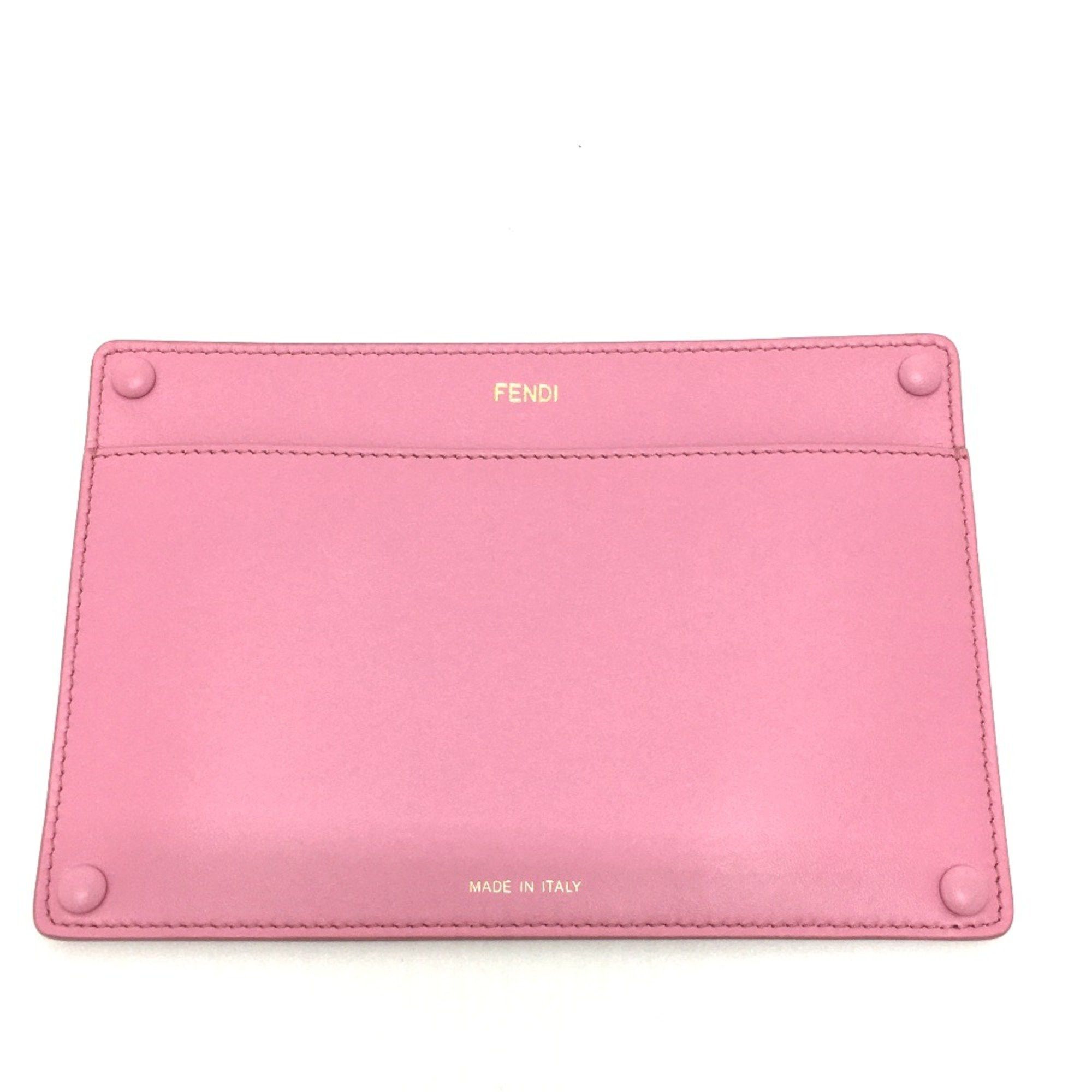 Fendi Fendi 7AR907 bag pocket flat Pouch pink Size ONE SIZE - 1 Thumbnail