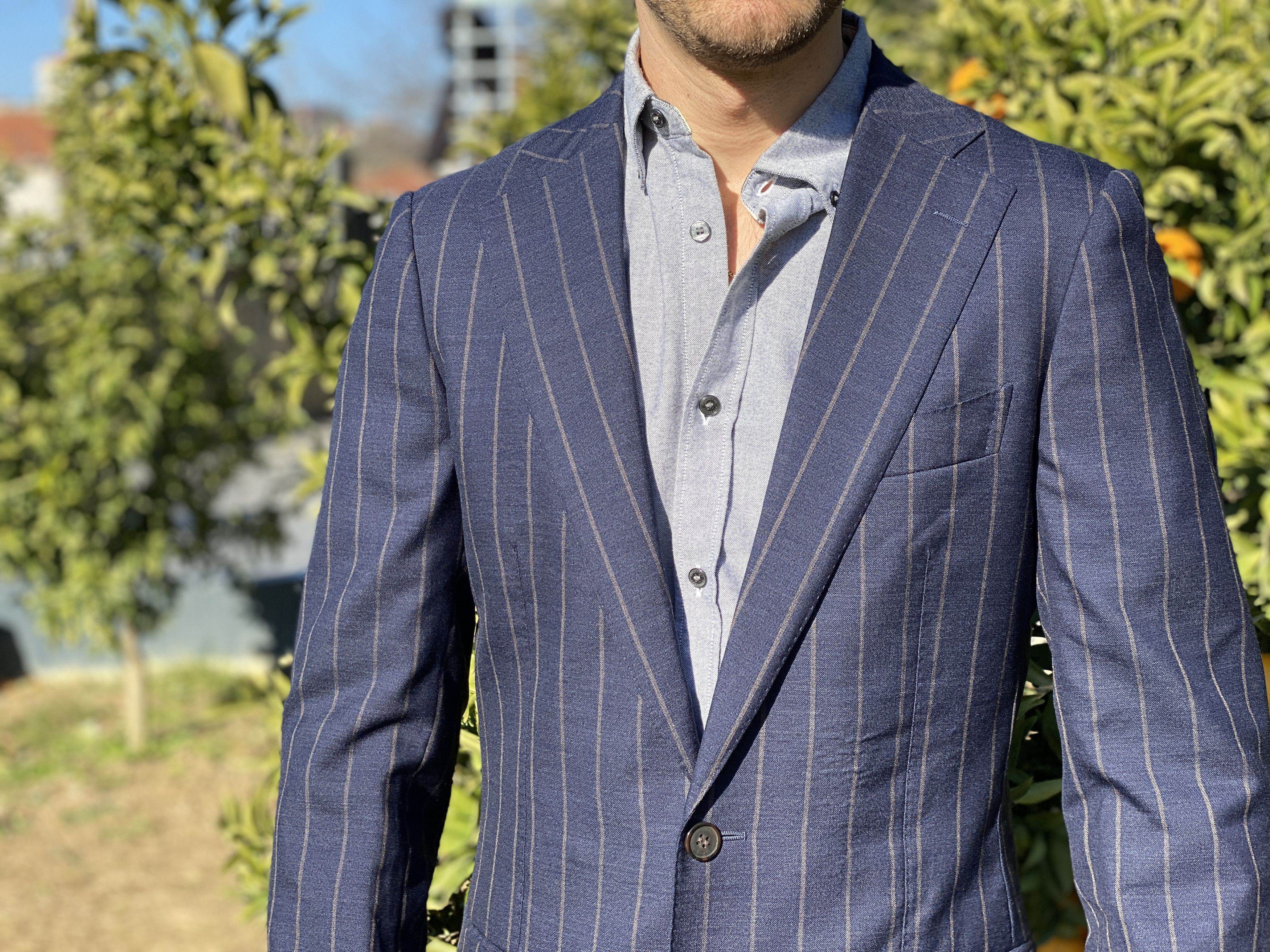 Suitsupply Suit Supply Vitale Barberis Canonico Lazio Suit Size 38 L 48 Size 38R - 2 Thumbnail