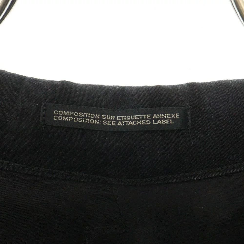 Yohji Yamamoto Yohji Yamamoto POUR HOMME 23AW COLLAR DENIM COAT Size US S / EU 44-46 / 1 - 5 Thumbnail
