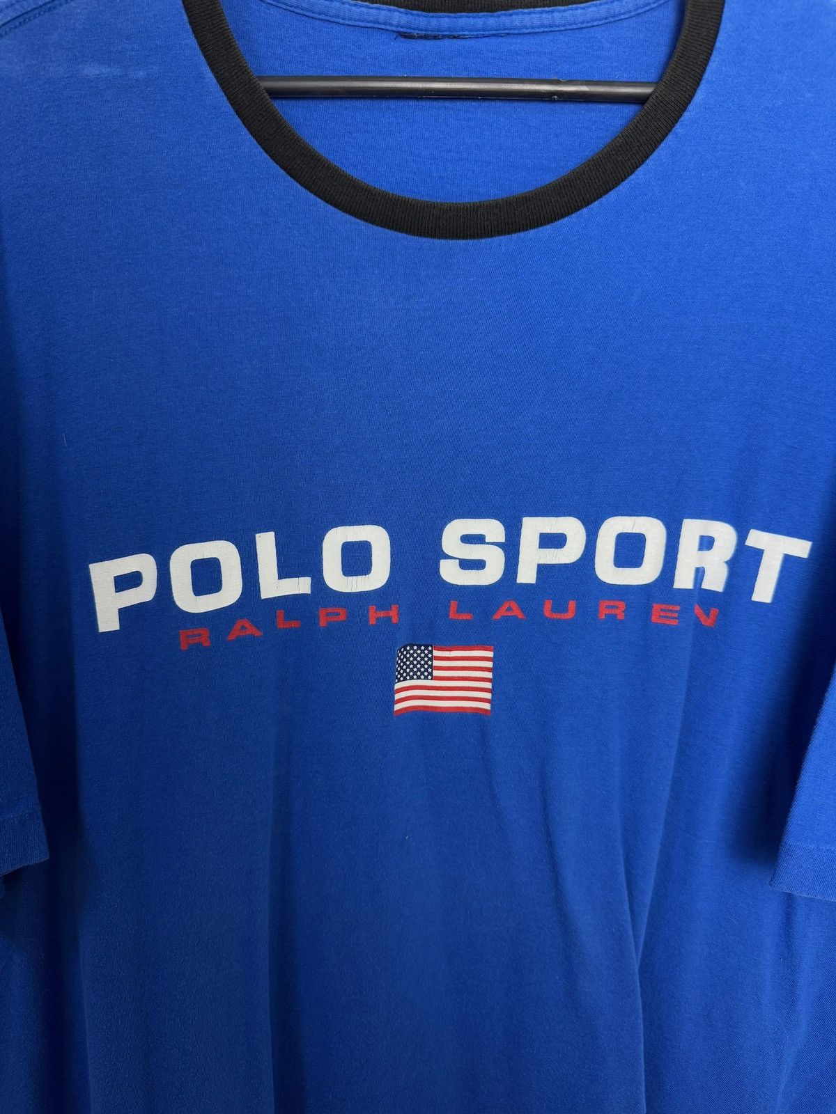 Polo Ralph Lauren × Ralph Lauren Polo Sport Ralph Lauren Big Logo T-Shirt Size US XXL / EU 58 / 5 - 6 Thumbnail