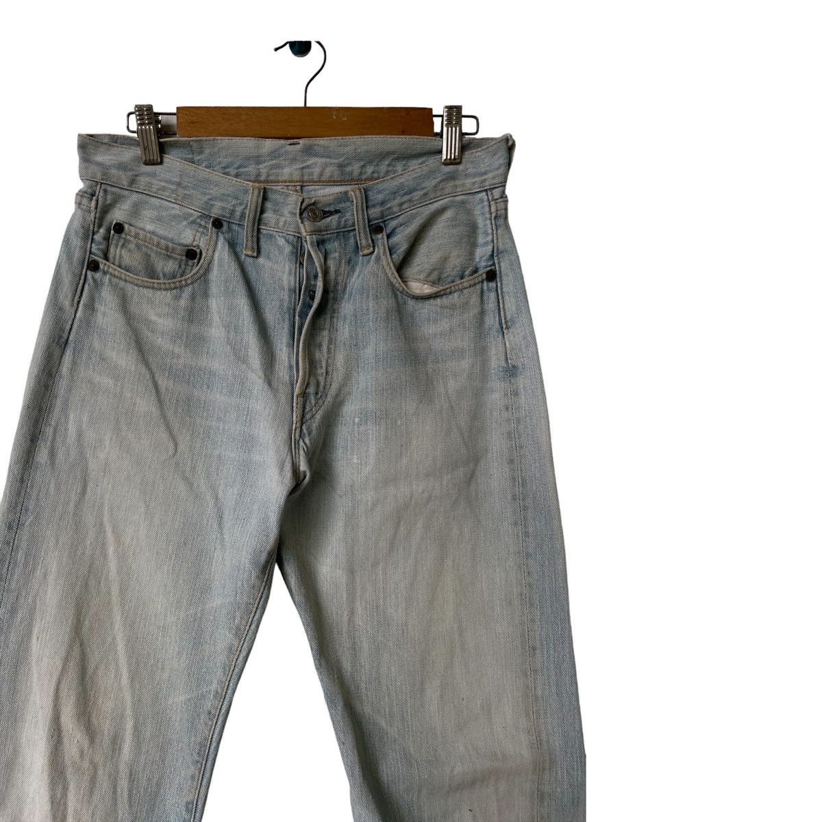 Denime × Japanese Brand × Vintage Vintage Denime Light Washed Style Jean Size US 30 / EU 46 - 3 Thumbnail