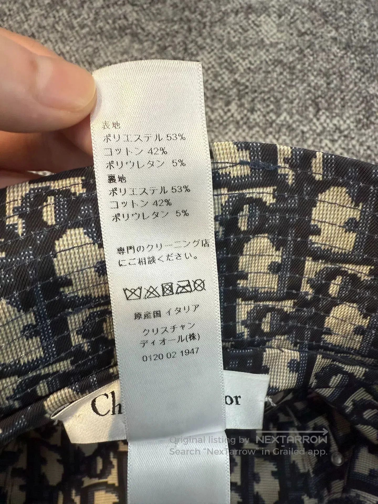 Dior Dior Classic Logo Bucket Hat. Size ONE SIZE - 7 Thumbnail