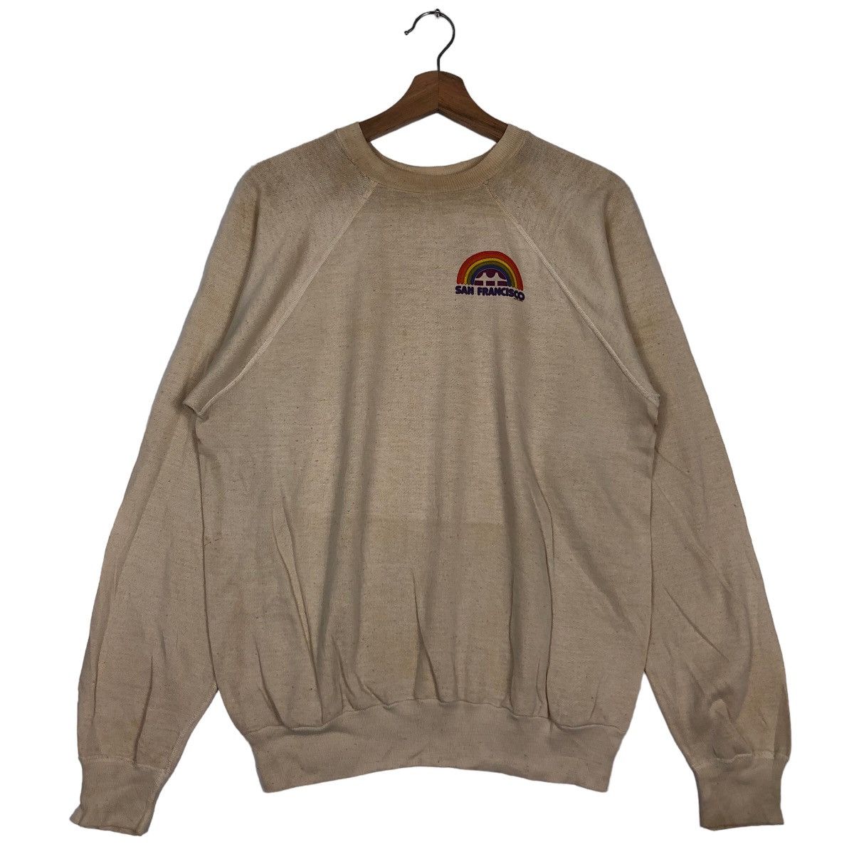Japanese Brand 🔥90’s Vintage Sweatshirt Crewneck San Francisco Size US M / EU 48-50 / 2 - 2 Thumbnail