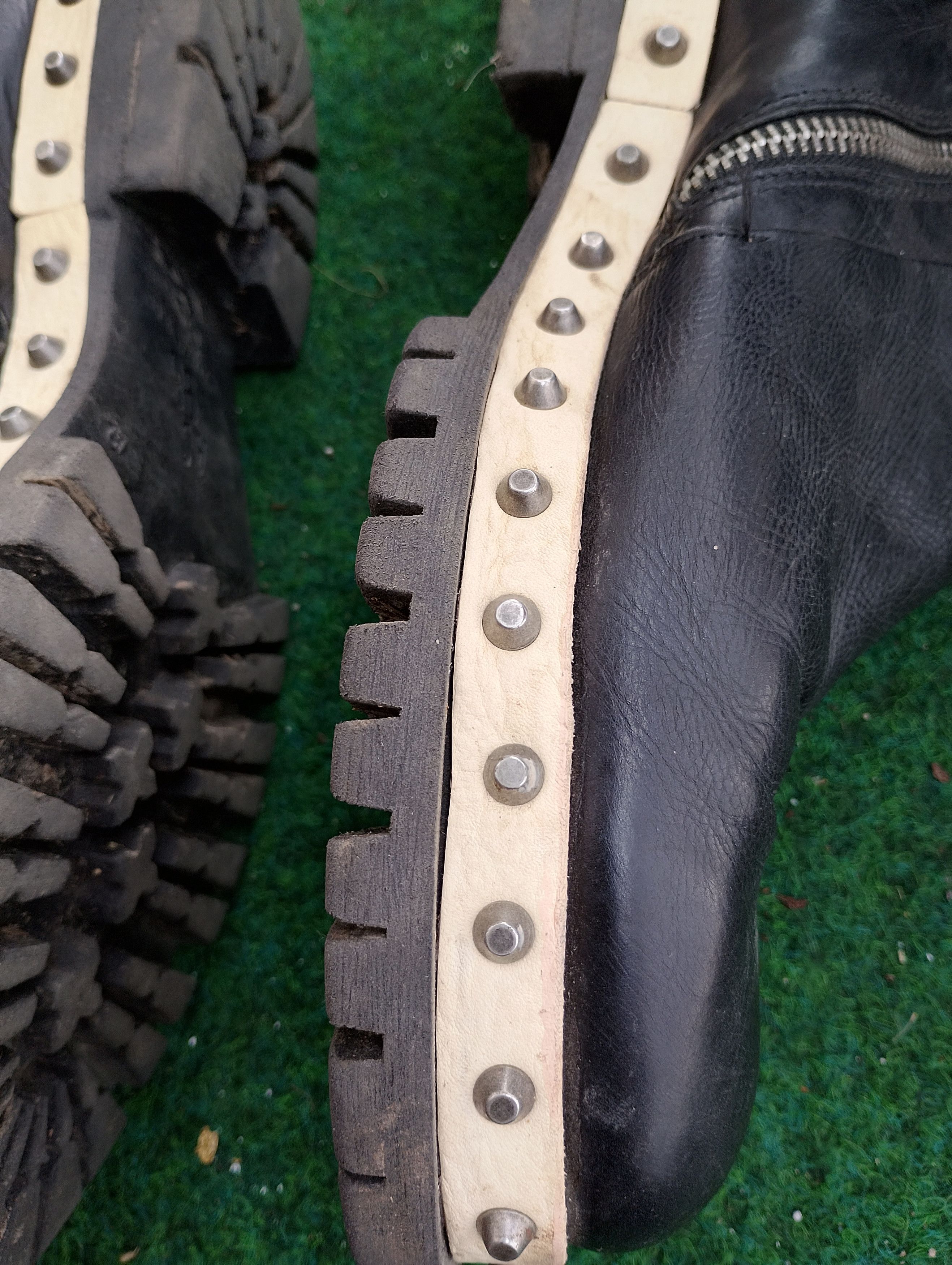 A.S.98 A.S.98 Studded Chelsea Chunky Boots sz 42 Size US 8.5 / EU 41-42 - 9 Thumbnail