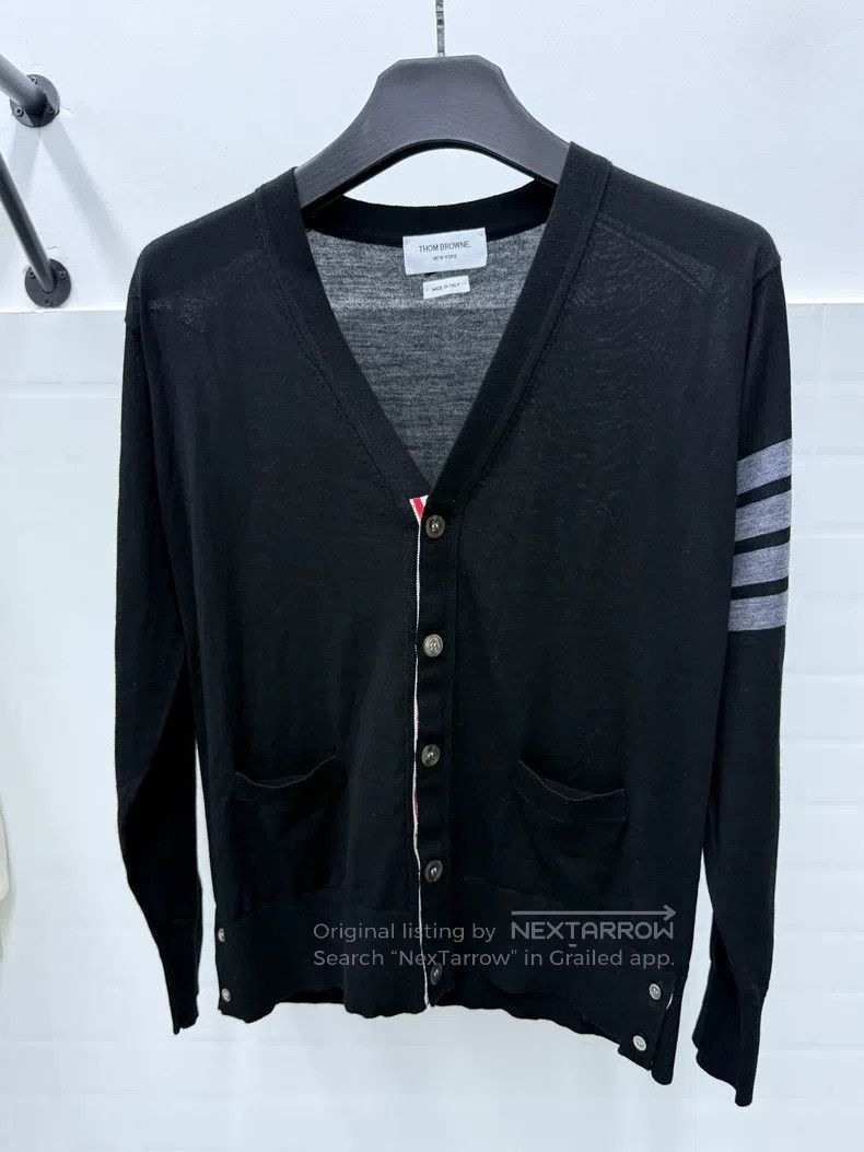 Thom Browne Thom Browne a cardigan sweater Size US L / EU 52-54 / 3 - 1 Thumbnail