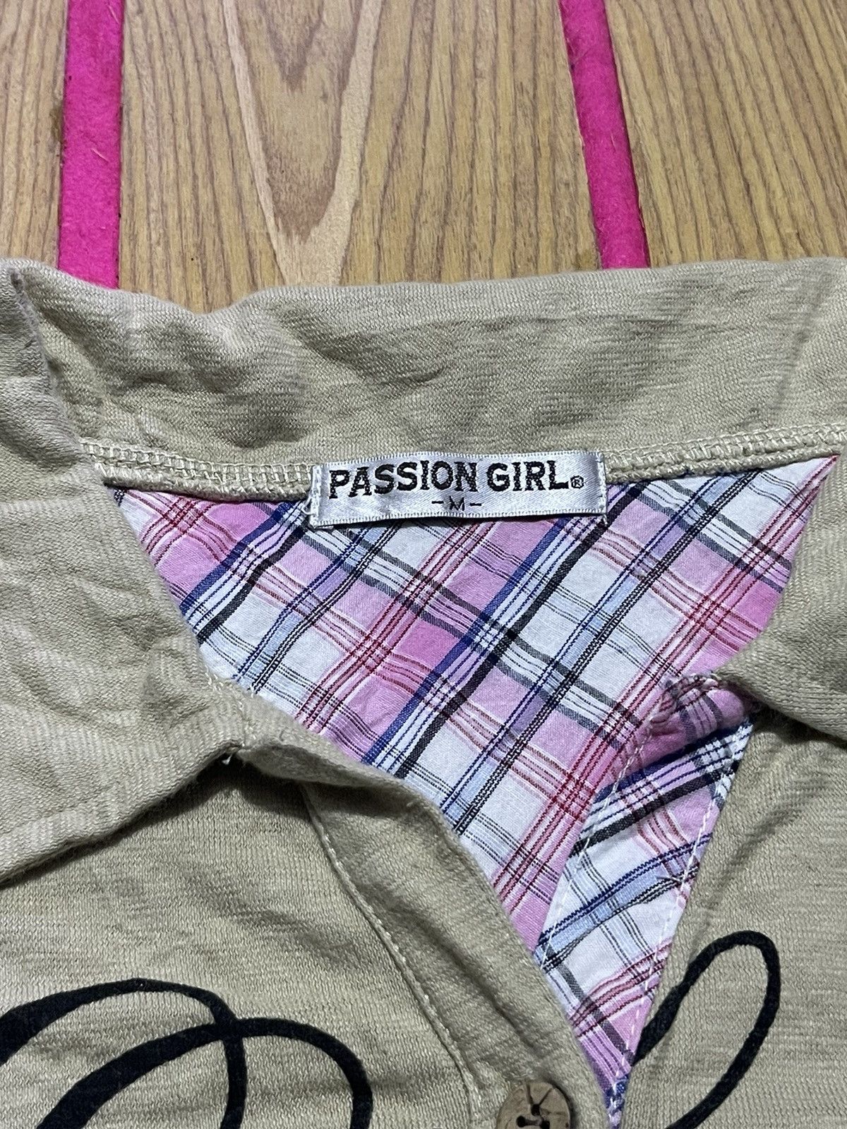 If Six Was Nine VINTAGE Y2K PASSION GIRL short sleeve tshirt Size M / US 6-8 / IT 42-44 - 5 Thumbnail