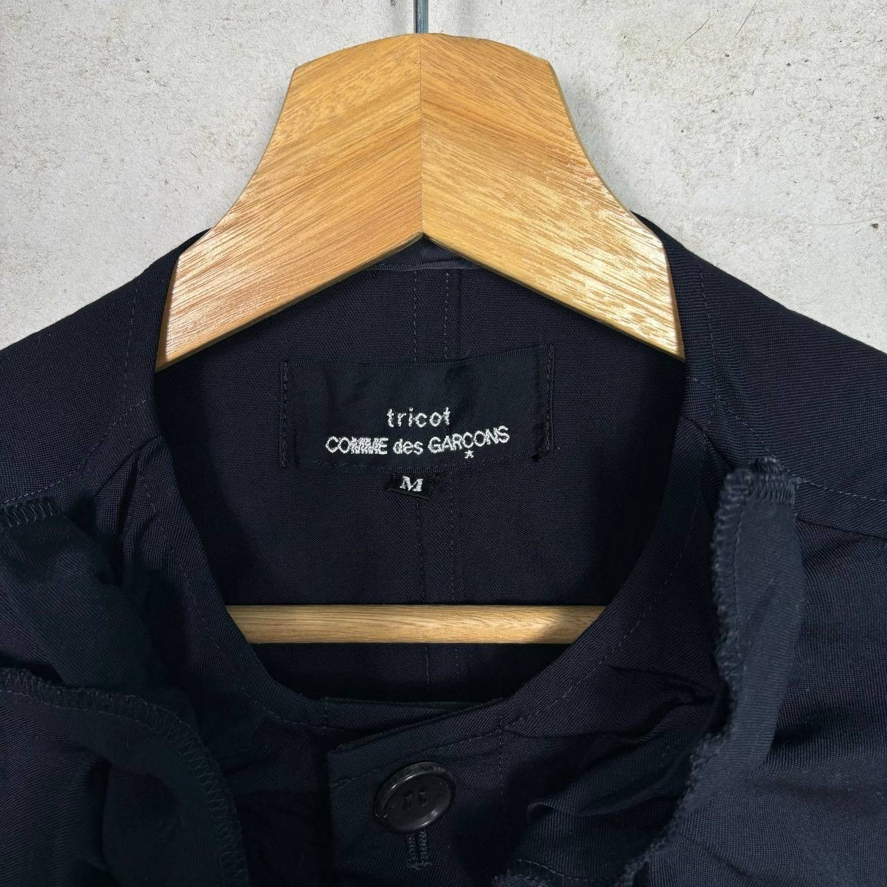 Comme des Garcons Tricot Comme Des Garcons AD2018 Wool Ruffle Dress Navy M Size M / US 6-8 / IT 42-44 - 5 Thumbnail