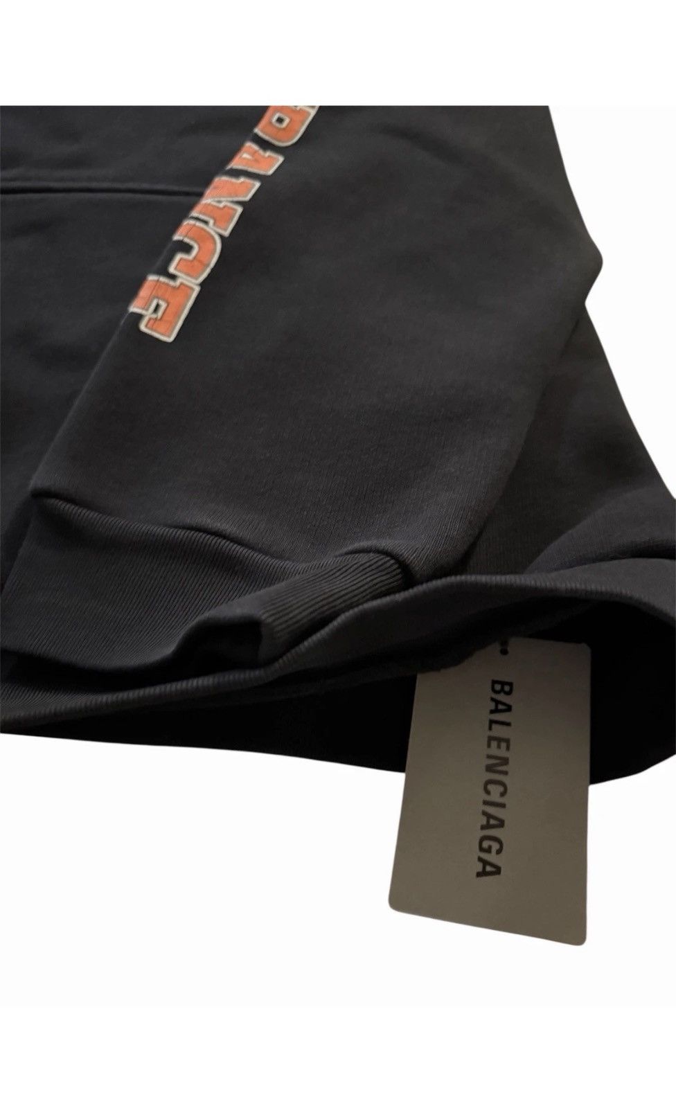 Balenciaga Maison Balenciaga Black Wide Fit Hoodie Size US M / EU 48-50 / 2 - 5 Thumbnail