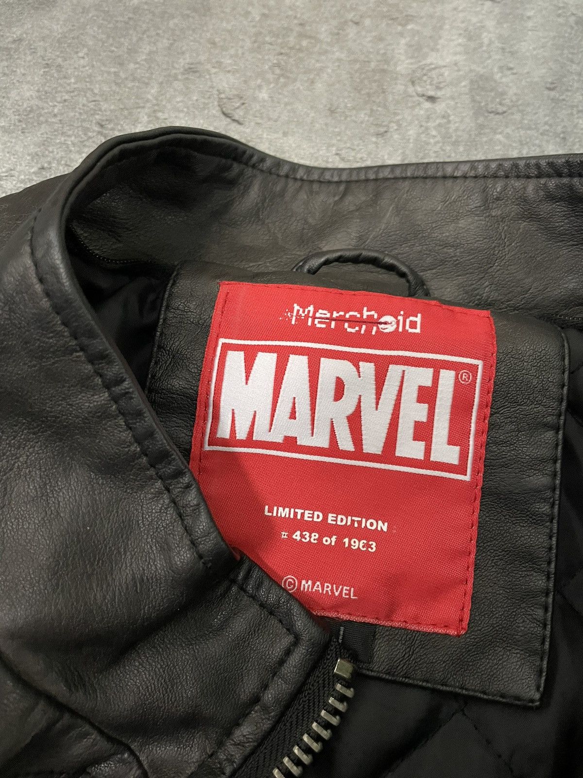 Marvel Comics Marvel Avengers Official Licensed Product Leather Jacket Size US L / EU 52-54 / 3 - 7 Thumbnail