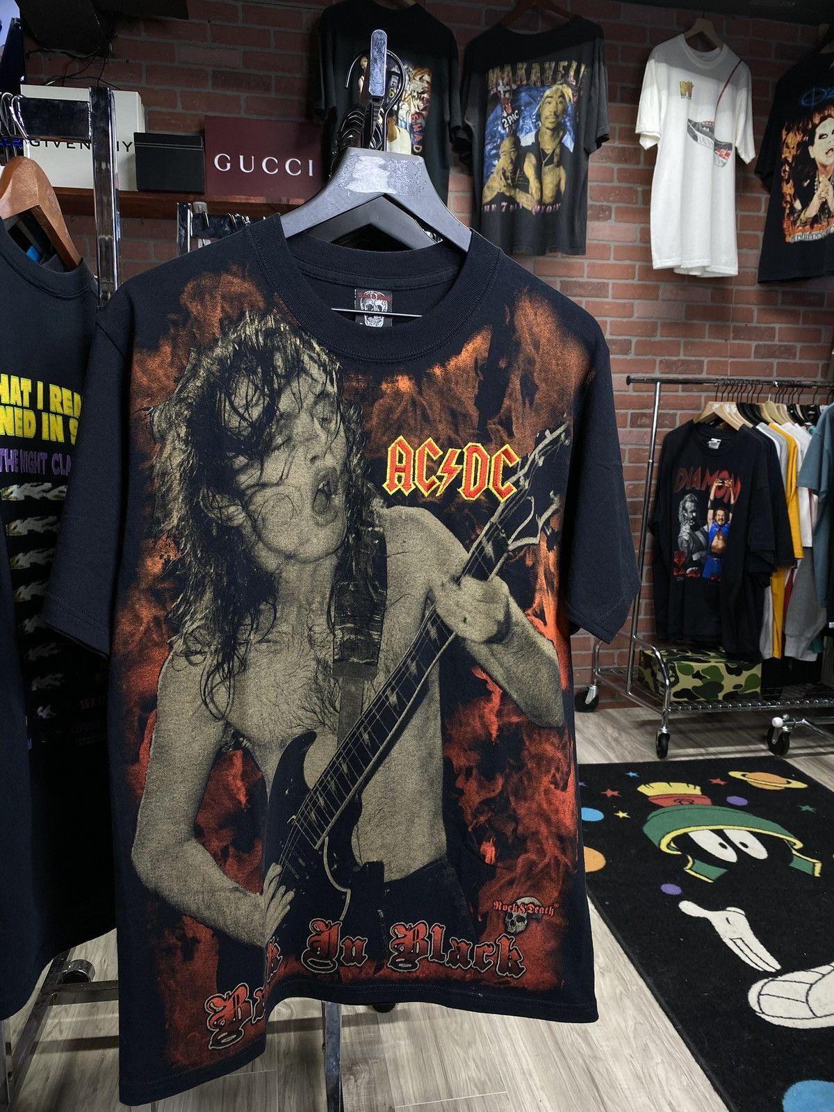 Vintage Vintage 00’ ACDC Band T-Shirt Vtg Mexico Tour Tee Medium Size US M / EU 48-50 / 2 - 4 Thumbnail