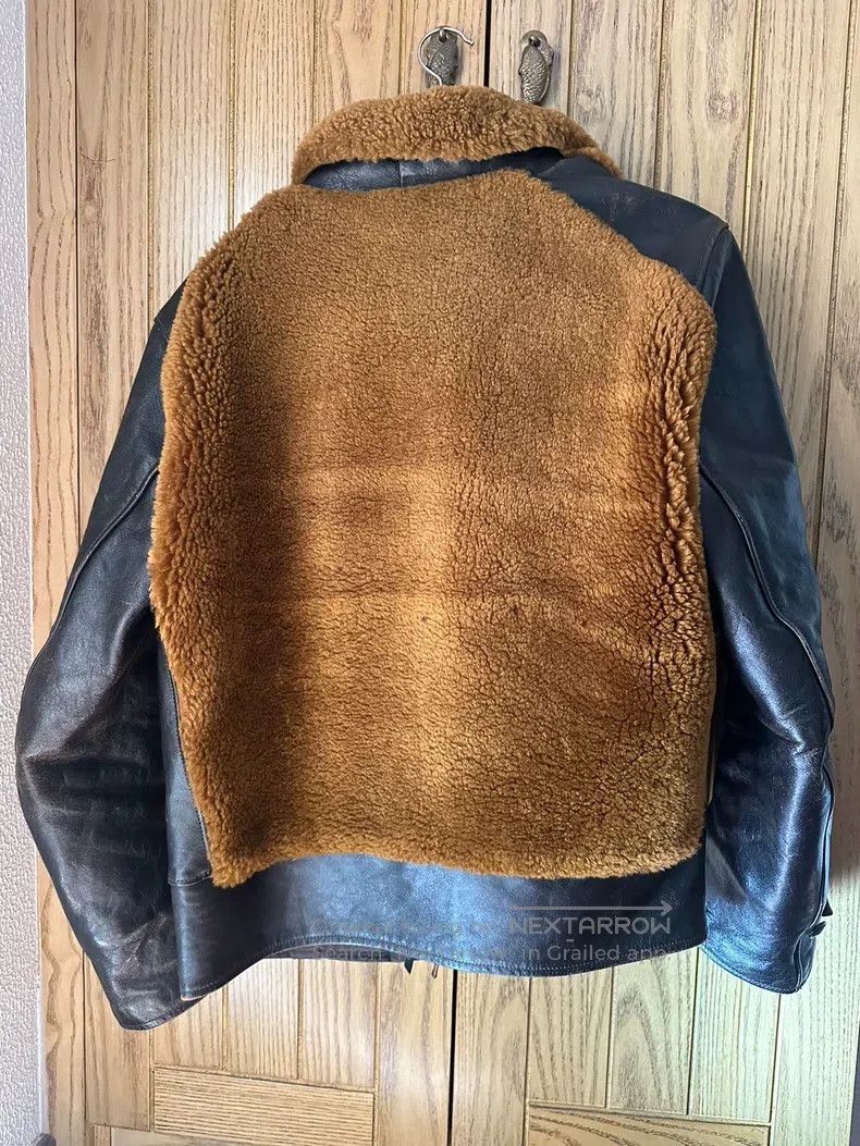 The Real McCoy's The Real McCoys Brown bear skin coat Size US XS / EU 42 / 0 - 6 Thumbnail