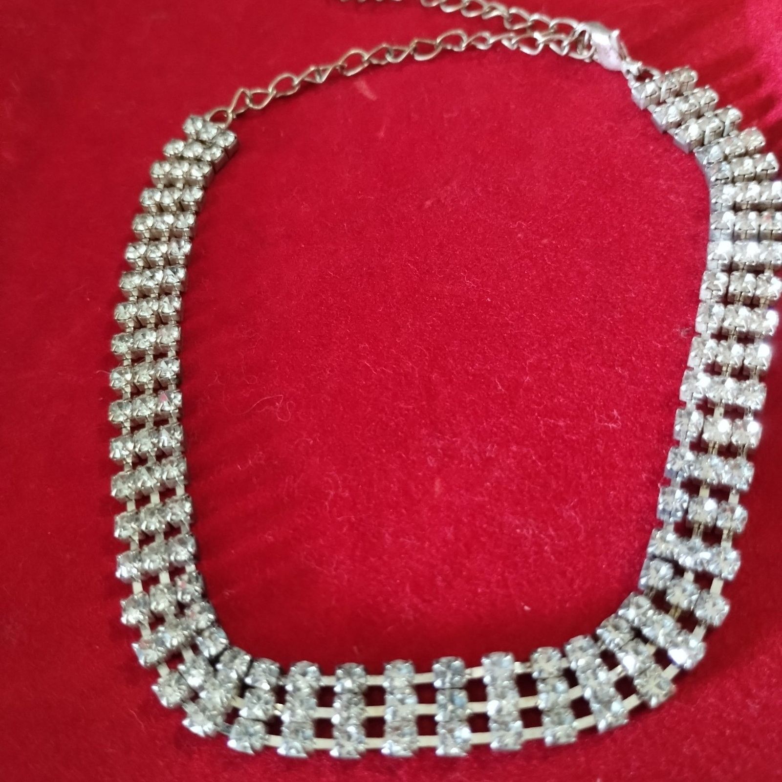 Vintage Gorgeous antique rhinestone collar necklace Size ONE SIZE - 1 Preview