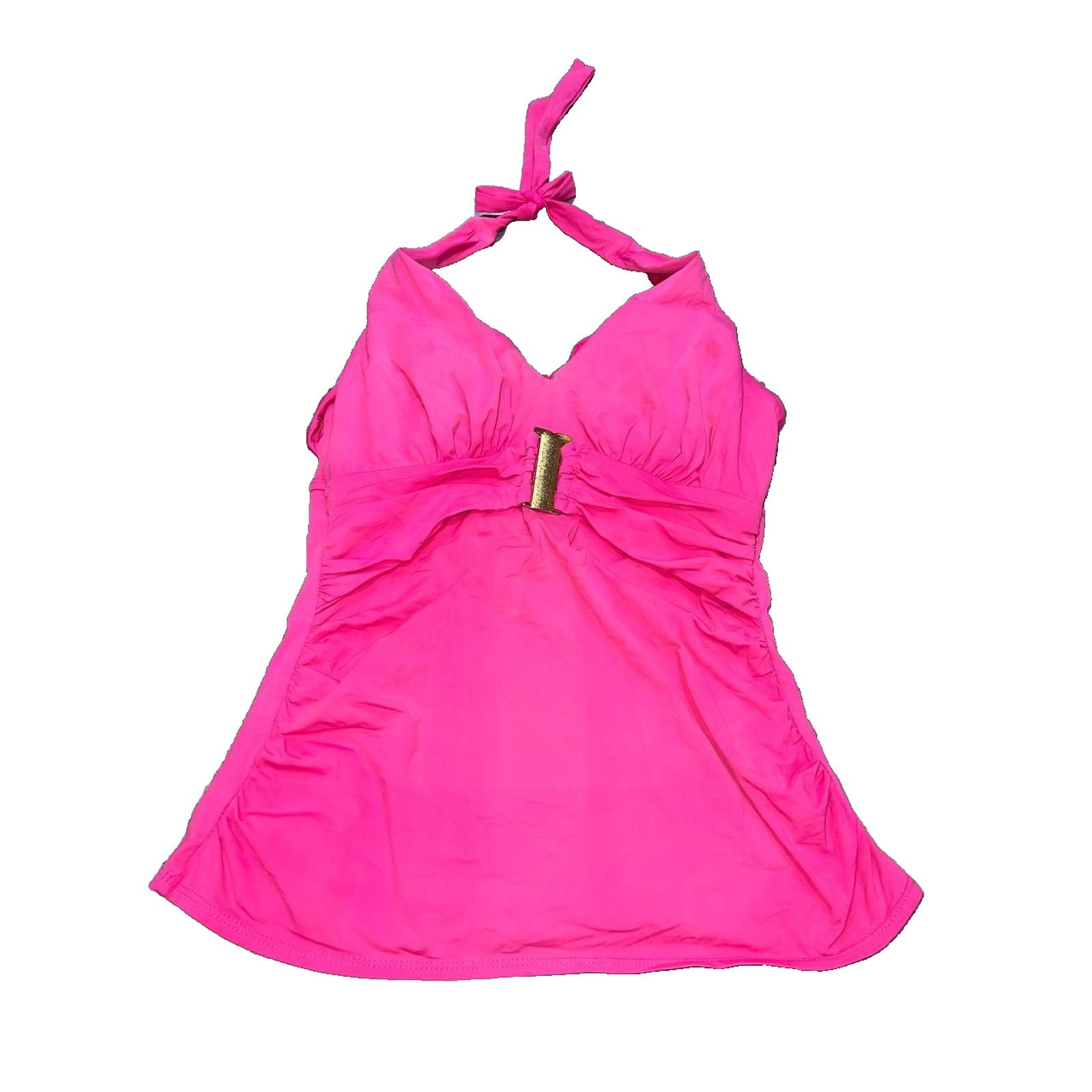 Spanx SPANX Halter Tankini Top Swim size 8 Belted Beauty A001878 Size M / US 6-8 / IT 42-44 - 4 Thumbnail