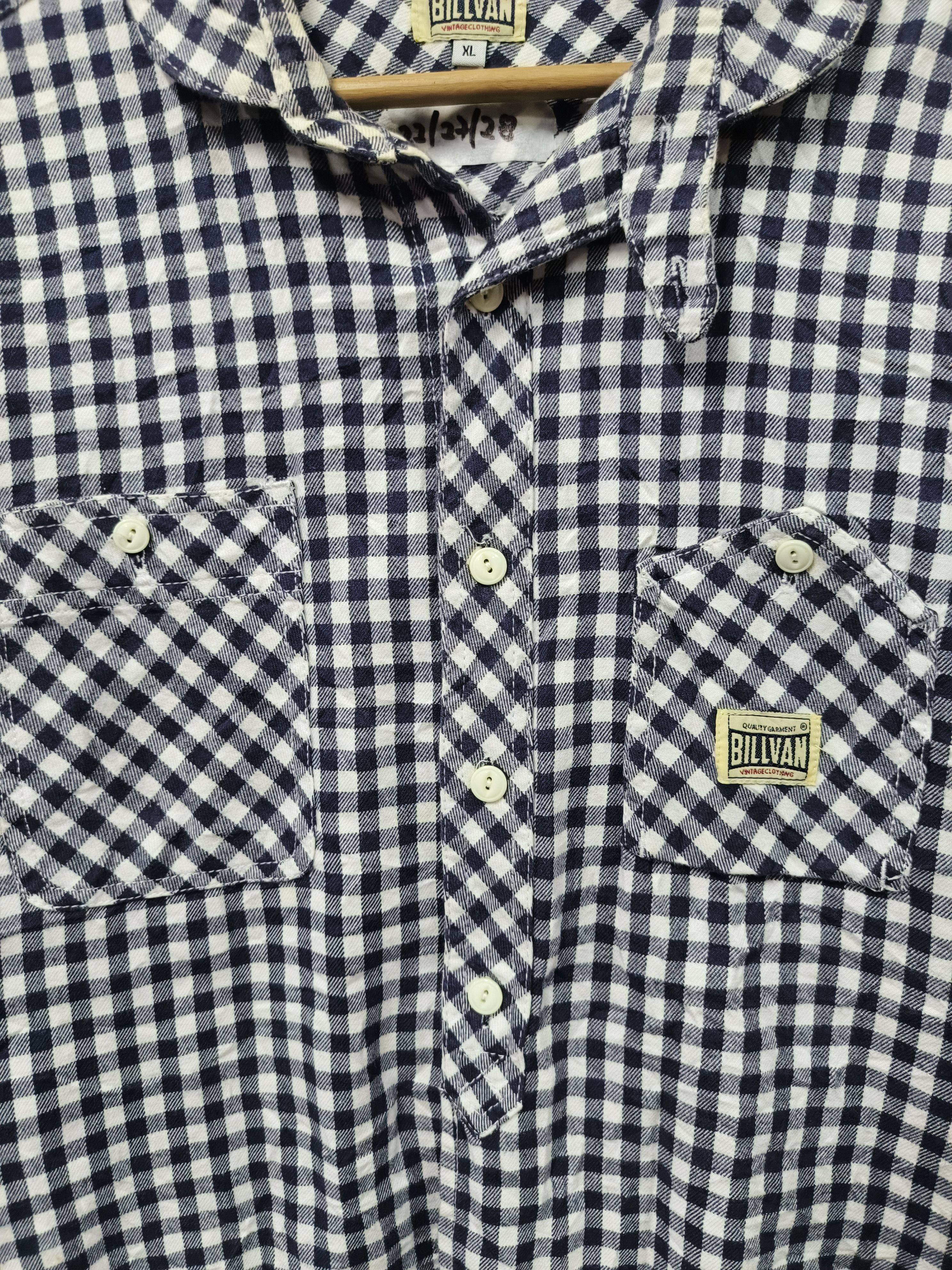 Japanese Brand Billvan rubbber soul plaid shirt button up Size US M / EU 48-50 / 2 - 3 Thumbnail