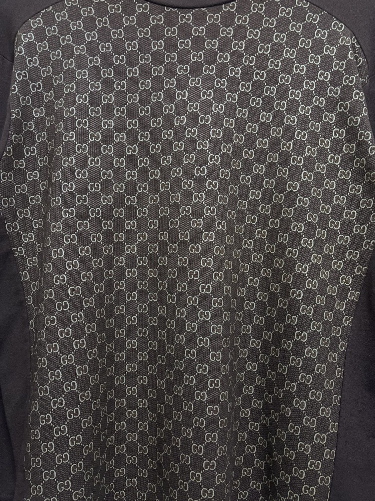 Gucci Vintage 90's Gucci - The GG Monogram Brown L/S T-Shirt Size US M / EU 48-50 / 2 - 4 Thumbnail