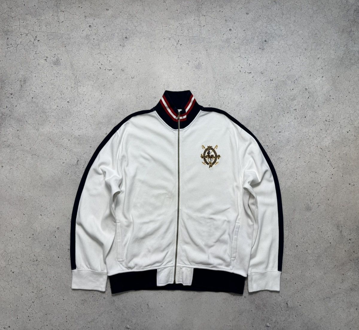 Polo Ralph Lauren Polo Ralph Lauren Full Zip Jacket PRL Vintage Luxury Y2K Size US XXL / EU 58 / 5 - 1 Thumbnail