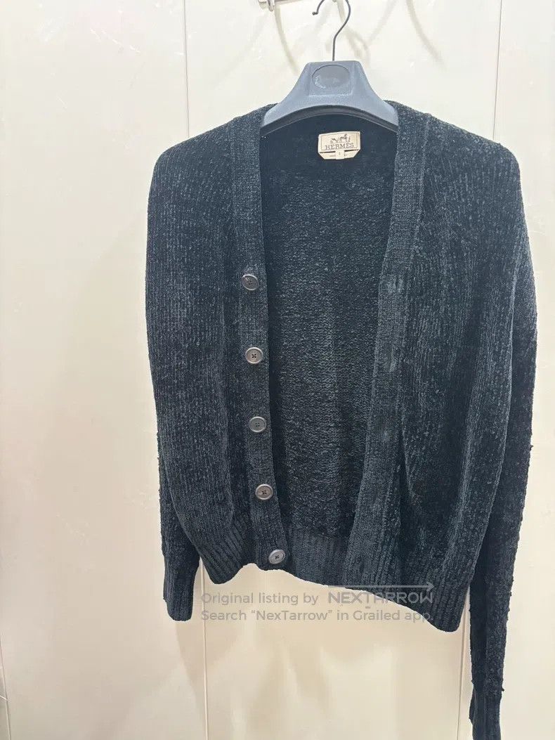 Hermes Hermes 2022 Fall/Winter Show Model Men's Knitted Cardigan, Size US S / EU 44-46 / 1 - 1 Thumbnail