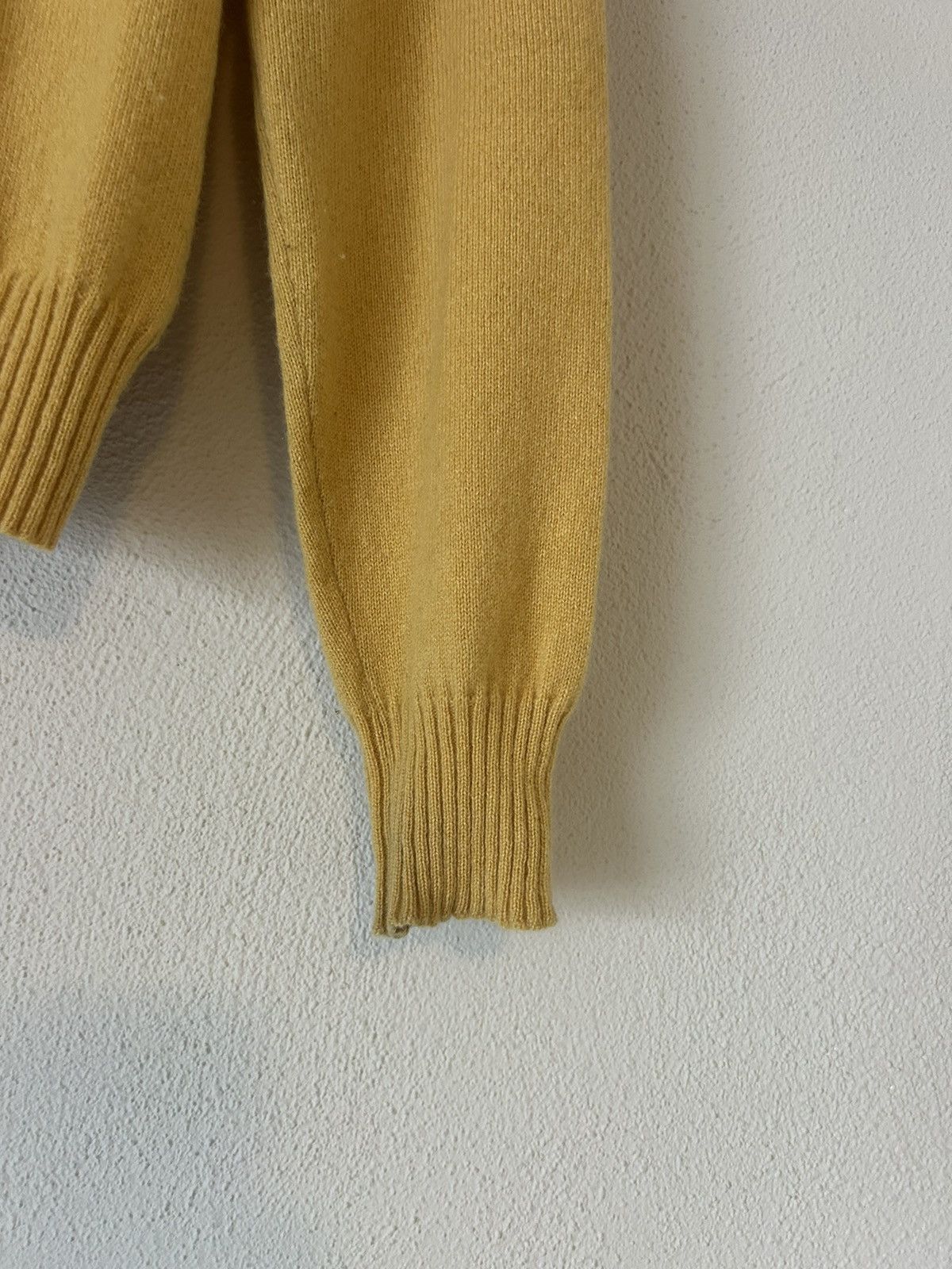 Loro Piana 100% Cashmere Mustard Yellow Turtleneck Sweater - Size 38 Size XS / US 0-2 / IT 36-38 - 5 Thumbnail