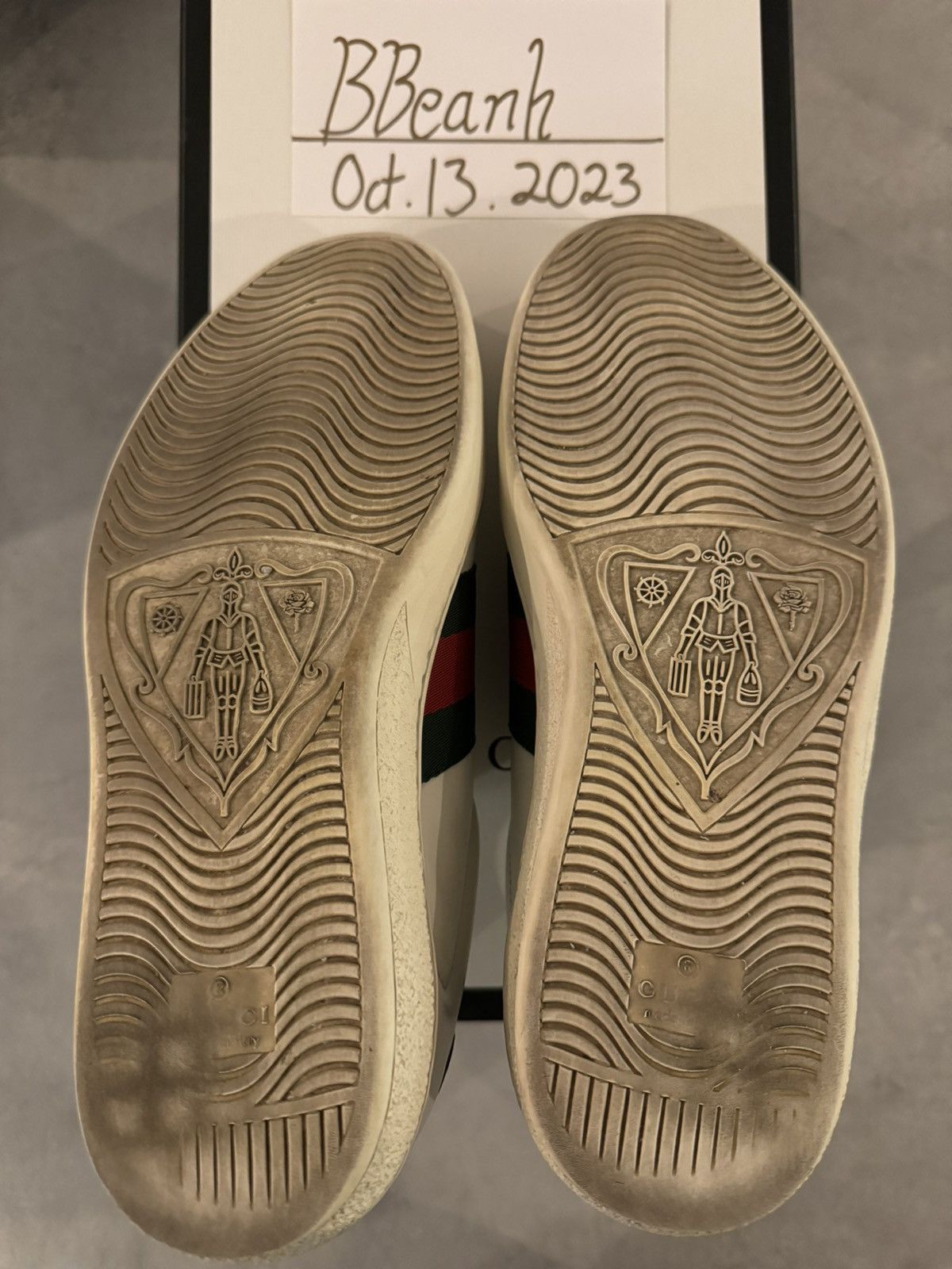 Gucci Gucci ace Snake Sneaker Size US 6 / EU 39 - 7 Thumbnail