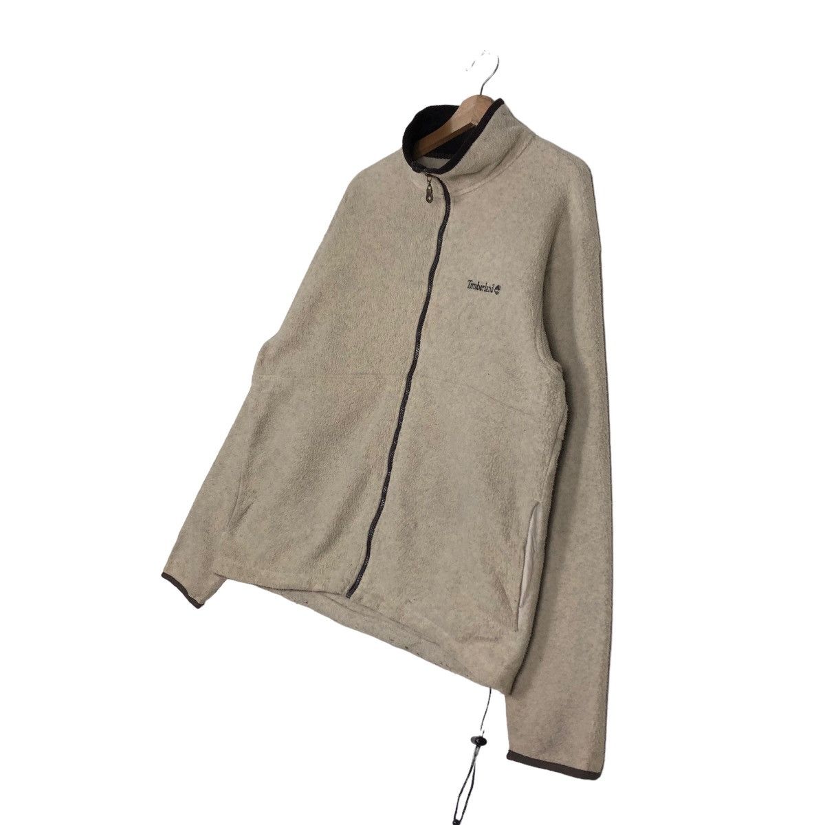 Japanese Brand 🔥Vintage Anorak Fleece Jacket Pull Over Timberland Big Logo Size US M / EU 48-50 / 2 - 2 Thumbnail