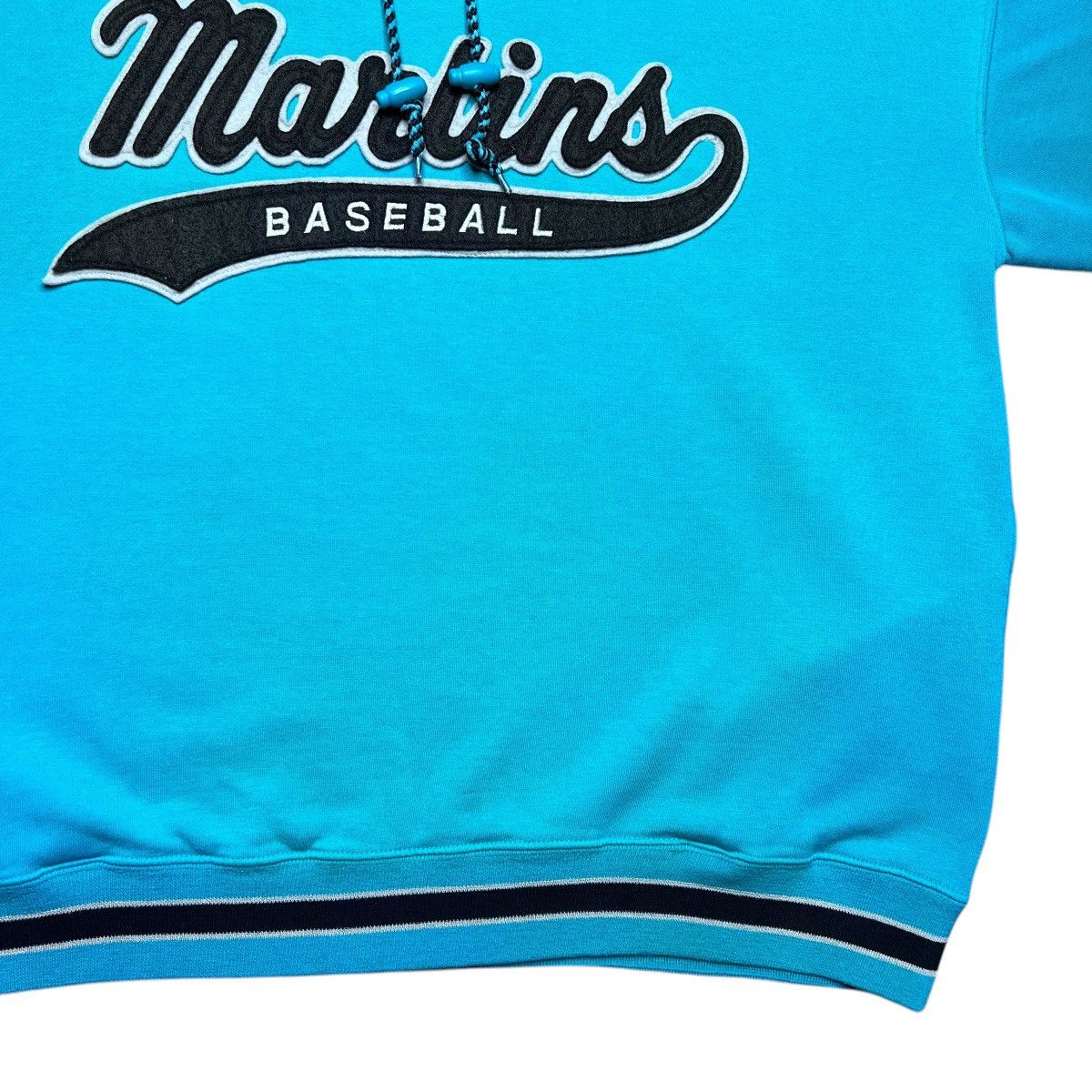 Starter Vintage 1990s MLB Florida Marlins Starter Tailsweep Hoodie Size US L / EU 52-54 / 3 - 6 Thumbnail