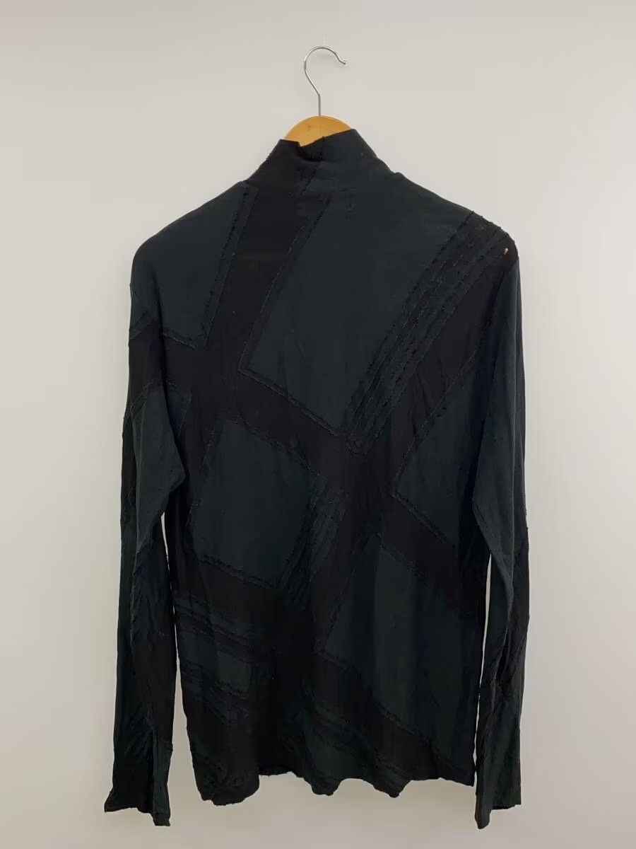 Yohji Yamamoto Striped Pattern Zip Long Sleeve Tee Size US L / EU 52-54 / 3 - 2 Thumbnail