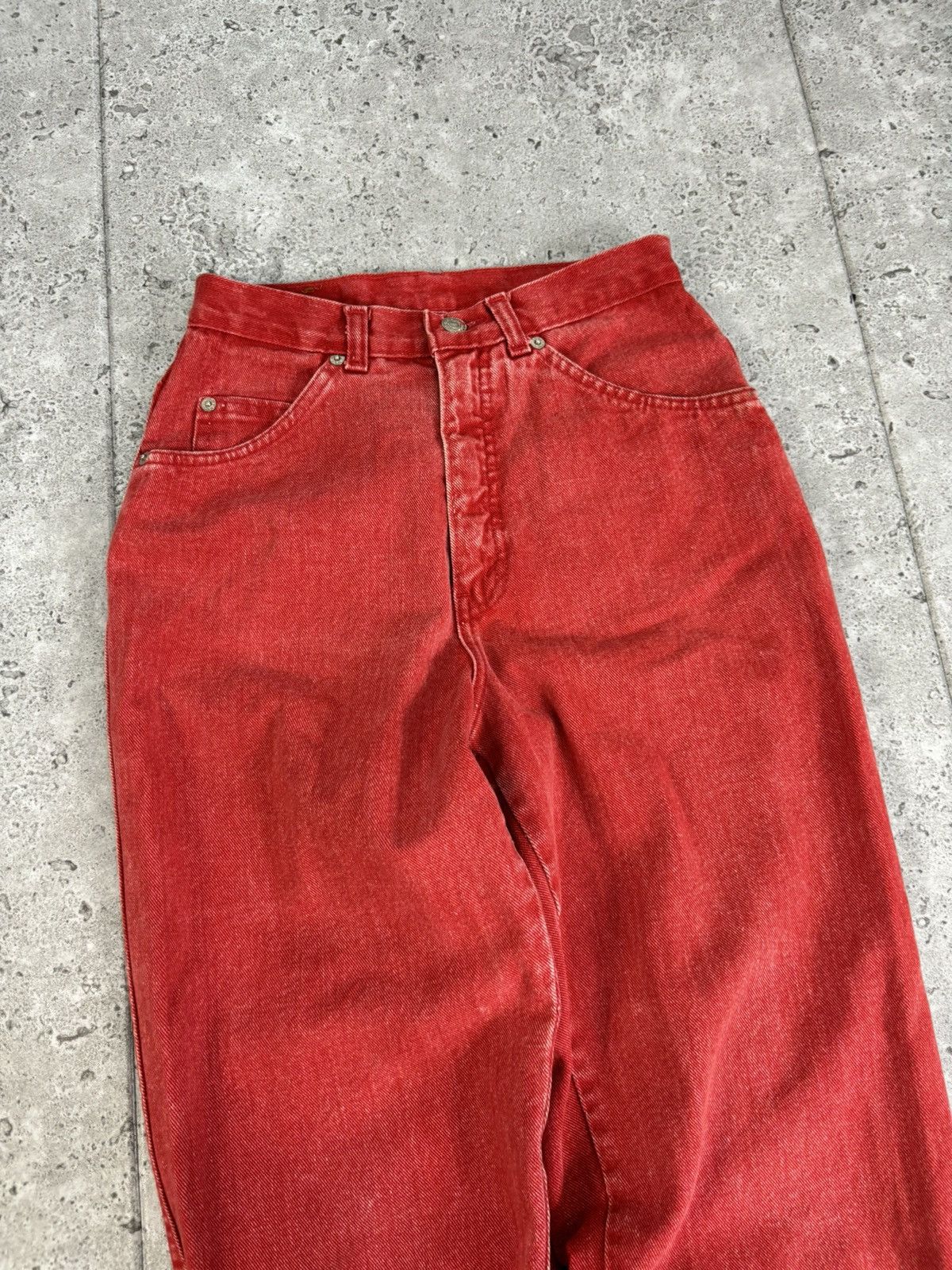 Japanese Brand × Levi's × Vintage 90’s Vintage Faded Red Y2K Baggy Levis Punk Denim Pants Size US 30 / EU 46 - 3 Thumbnail