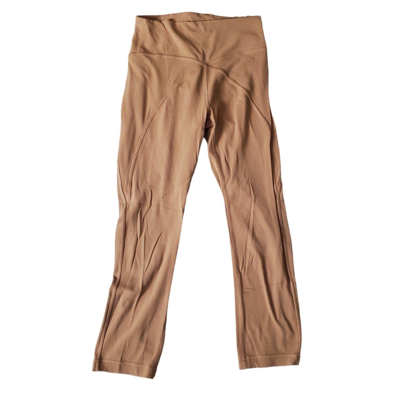 Lululemon Lululemon Get Centred High Rise CropLeggings 21" Saddle Brow Size 27" / US 4 / IT 40 - 7 Thumbnail