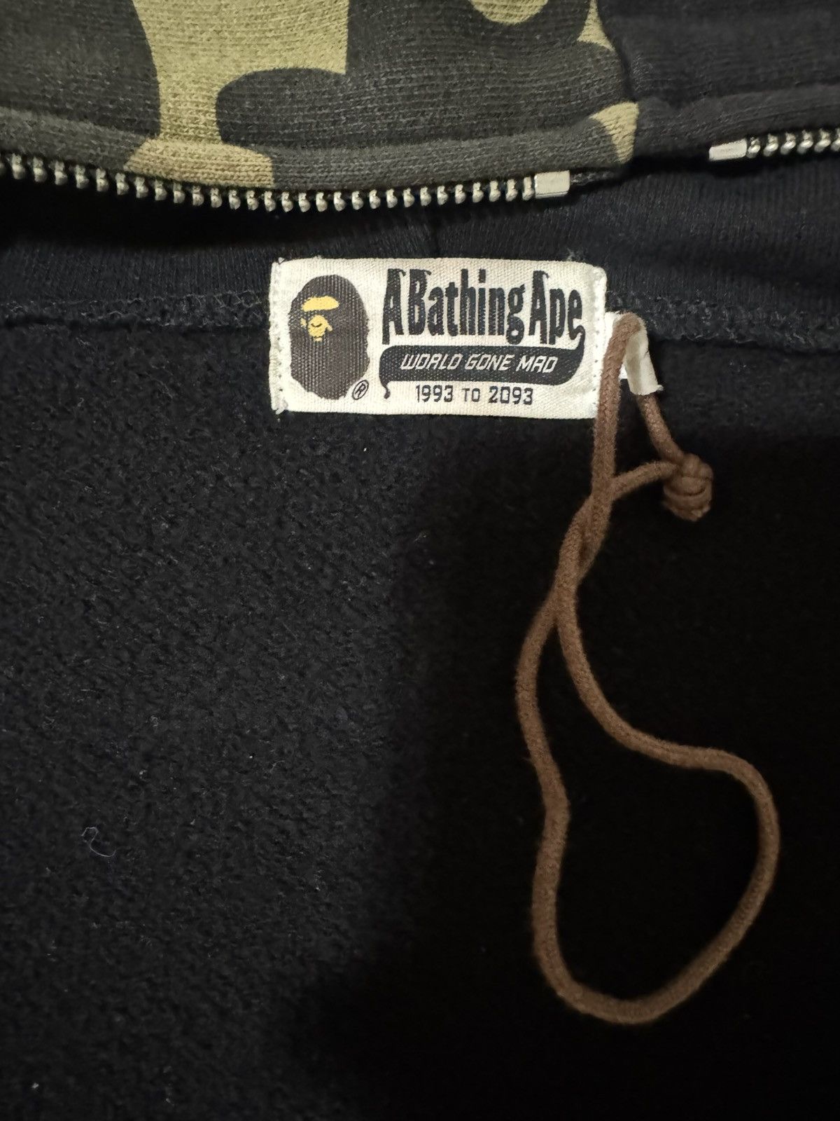 Bape BAPE Applique Shark Full Zip Hoodie Size US M / EU 48-50 / 2 - 7 Thumbnail
