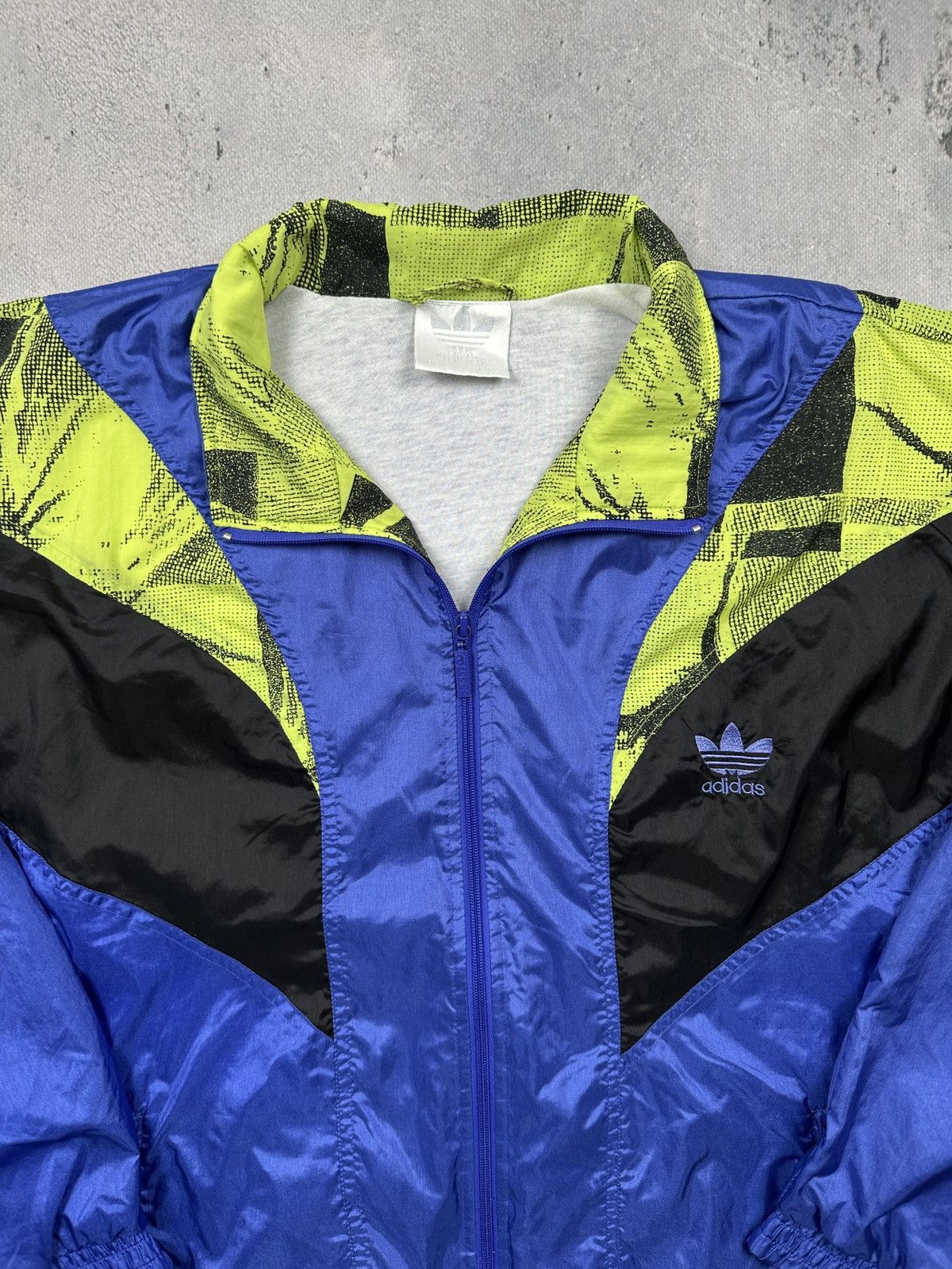 Adidas Vintage adidas Originals 90s Windbreaker Jacket Full-Zip 80s Size US XL / EU 56 / 4 - 10 Thumbnail