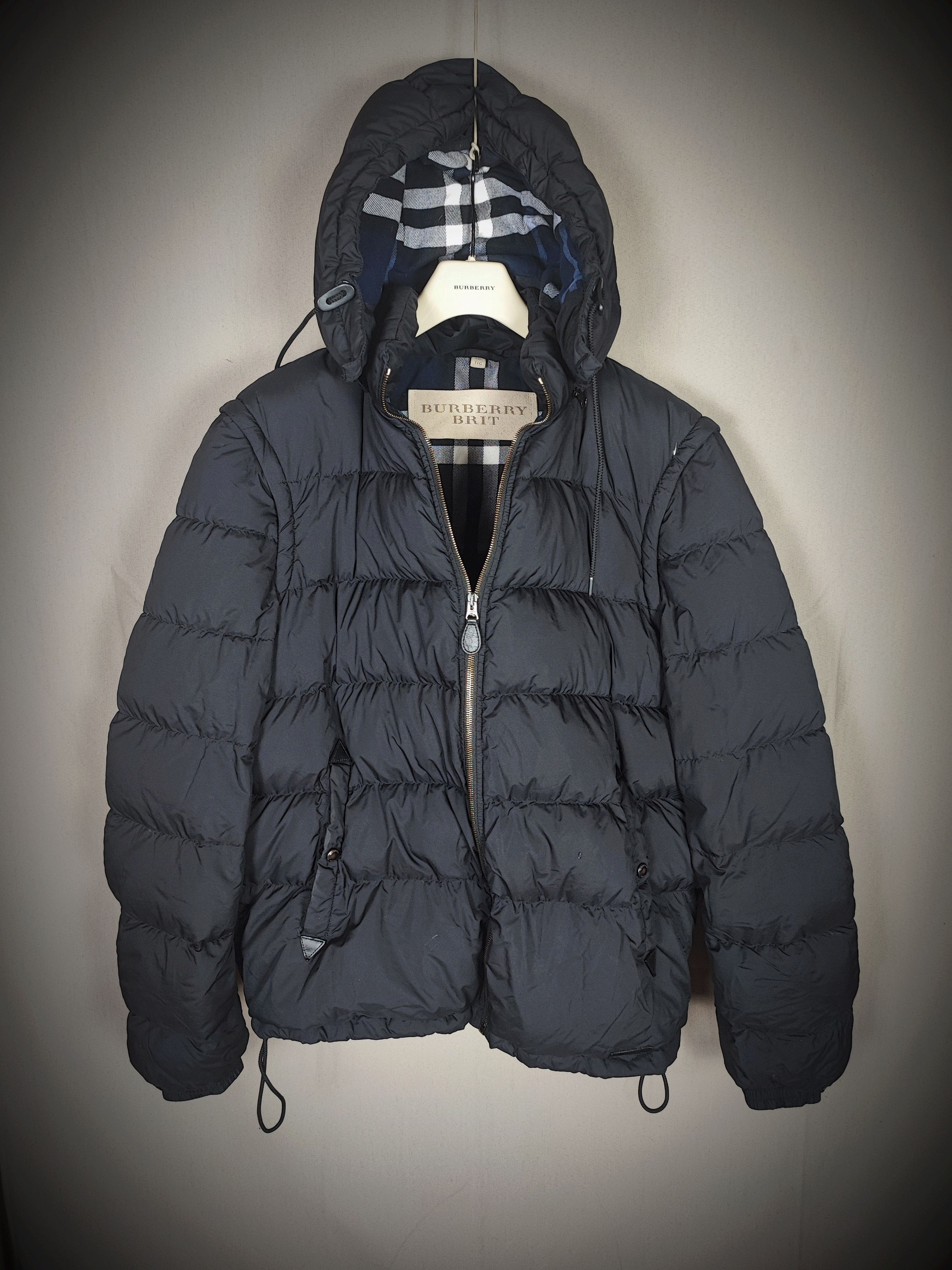 Burberry 🔥 Burberry Puffer jacket, detachable hoodie and sleeves Size US XXL / EU 58 / 5 - 1 Thumbnail