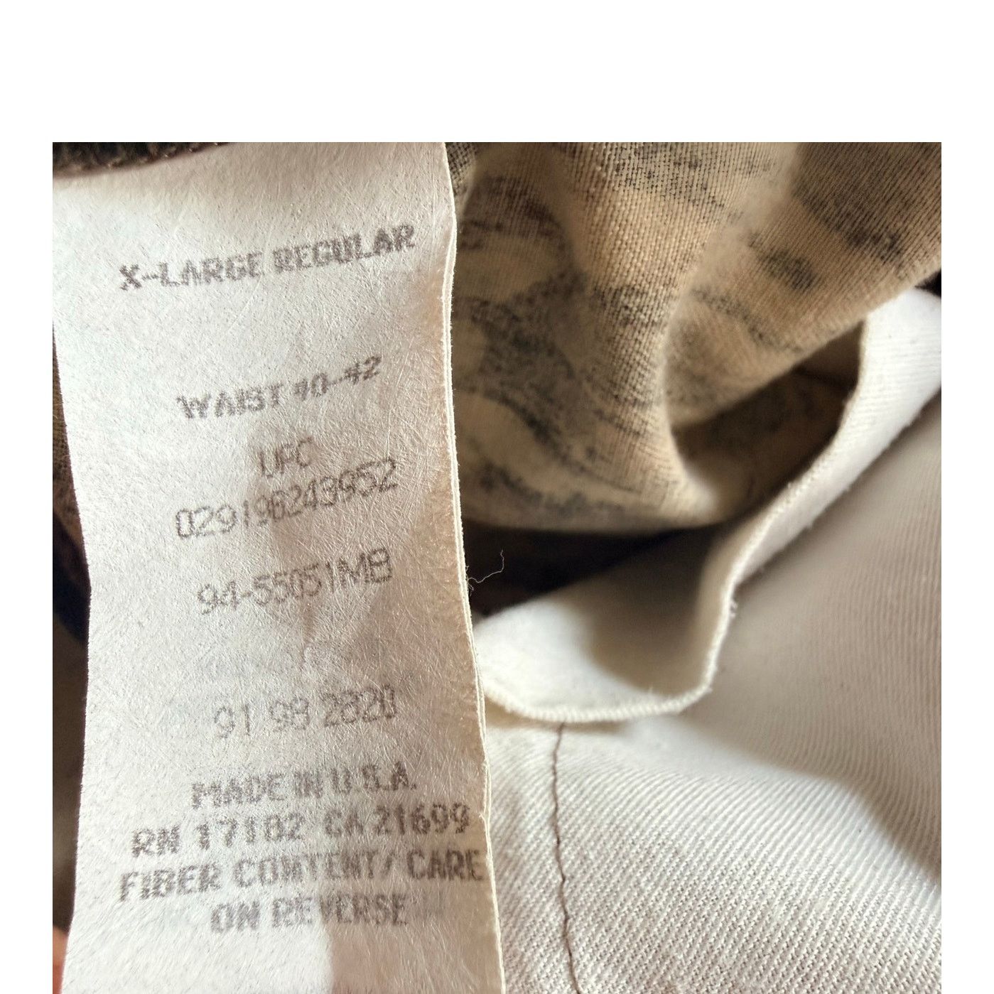 Walls Vintage Walls Commander Camo Cargo Hunting Pants Mens XL Size US 40 / EU 56 - 11 Thumbnail