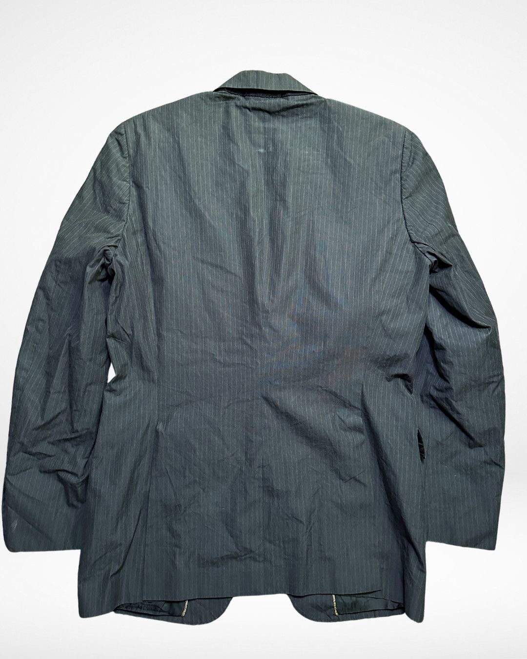 Burberry × Burberry Prorsum SS08 Christopher Bailey Gold Trimmed Lapel Jacket Size US M / EU 48-50 / 2 - 9 Thumbnail