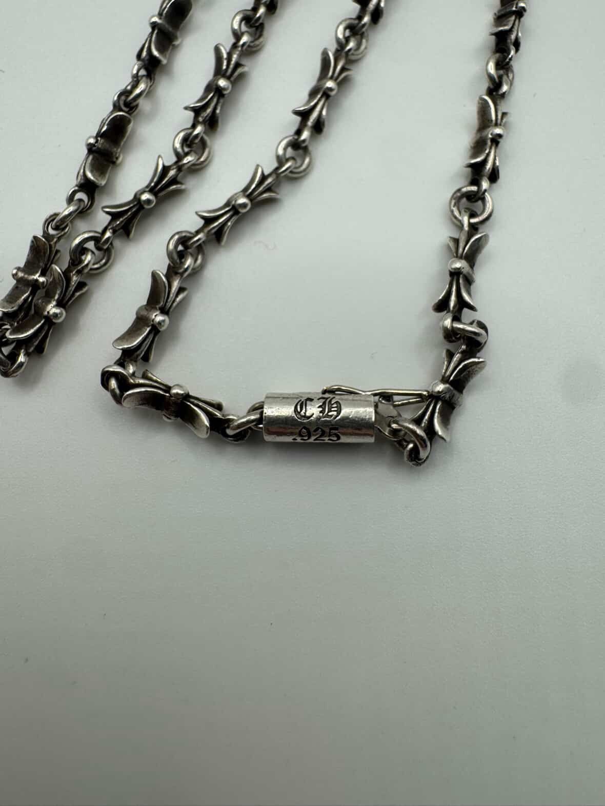 Chrome Hearts Extremely Rare Chrome Hearts Tiny E Bar Size ONE SIZE - 7 Thumbnail