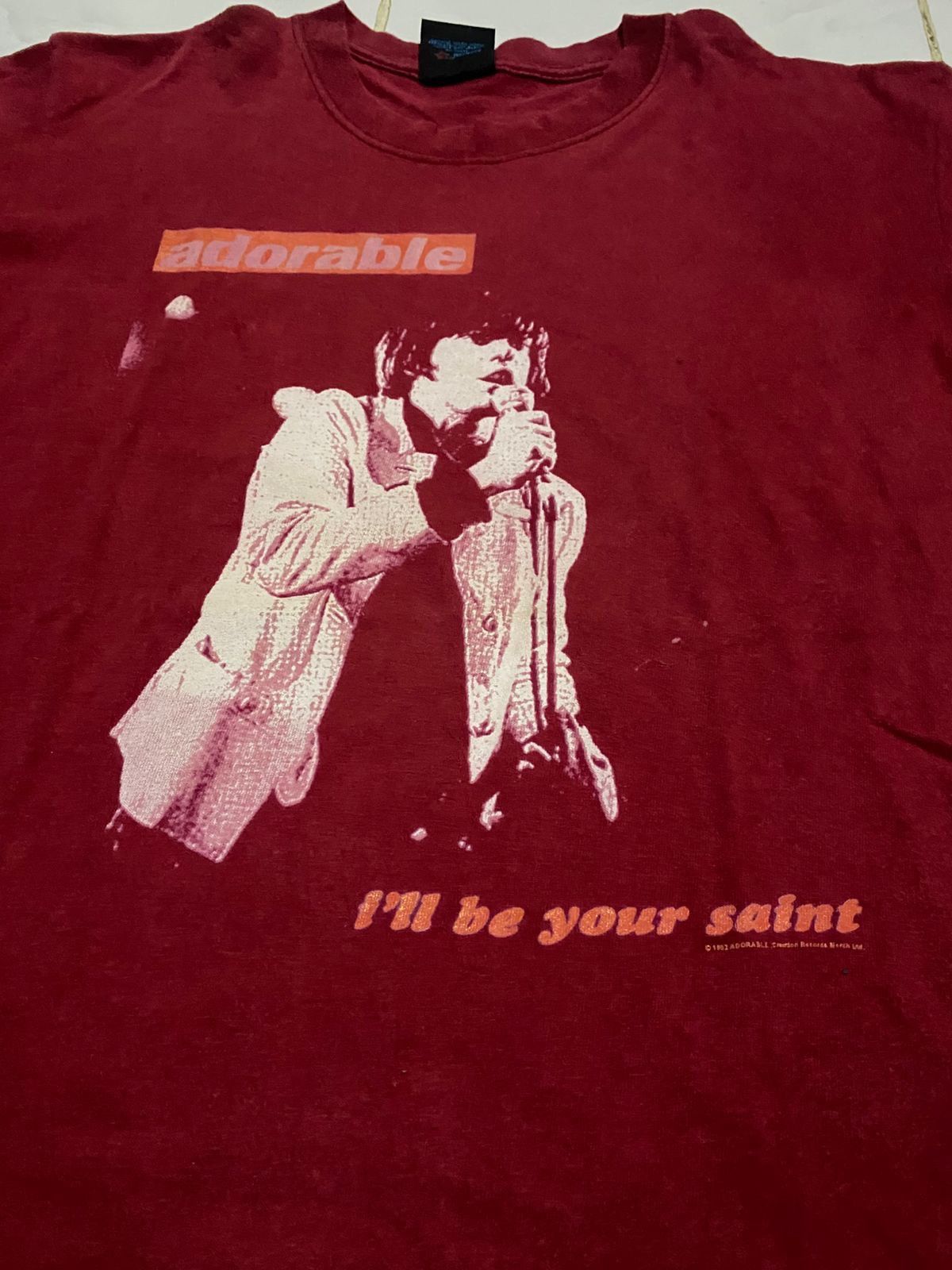 Band Tees Vintage Adorable “ill be your saint” Tshirt Size US M / EU 48-50 / 2 - 3 Thumbnail