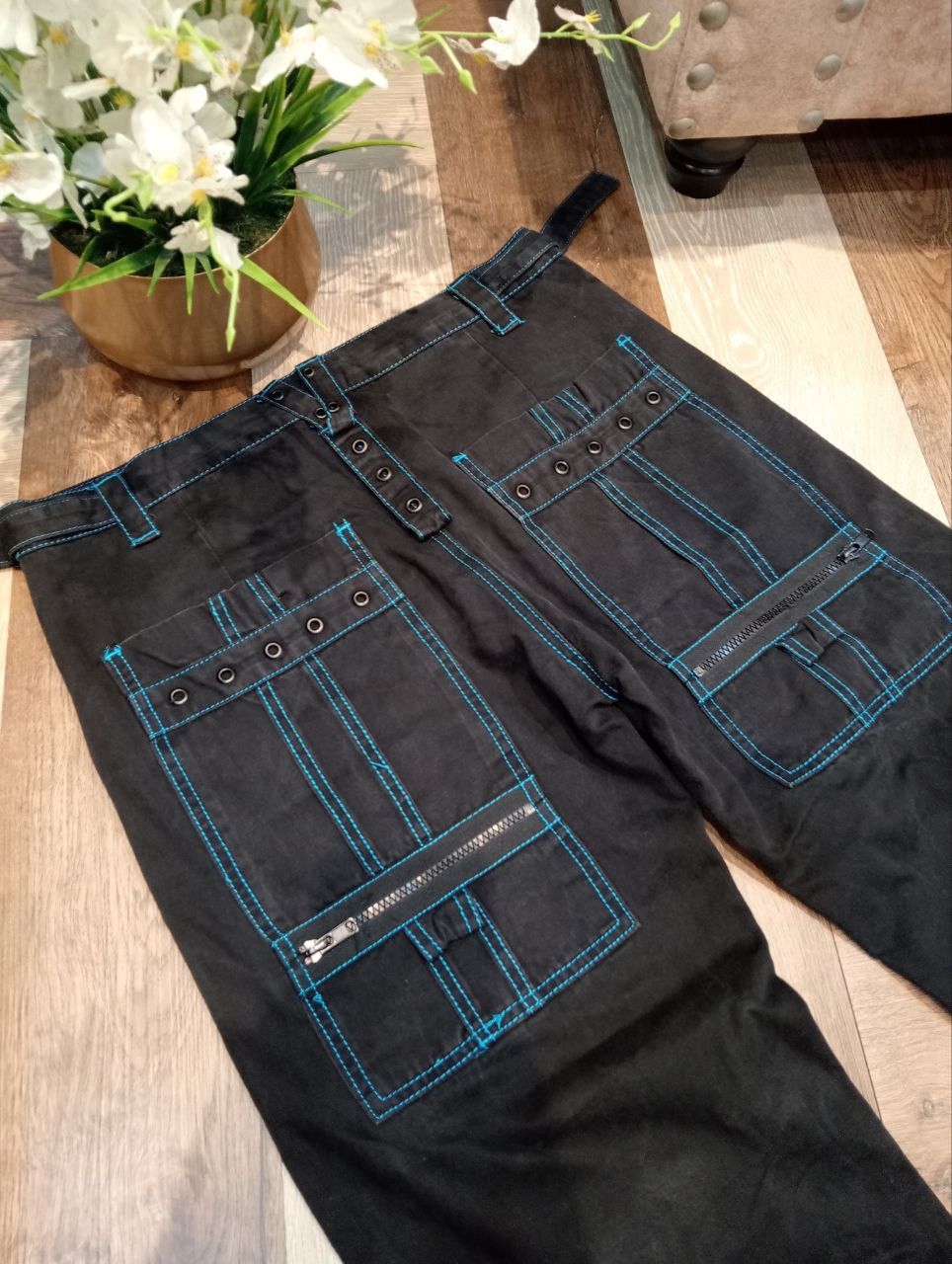 Tripp NYC TRIPP NYC BAGGY BANDAGE PANTS SIZE M Size US 35 - 11 Thumbnail