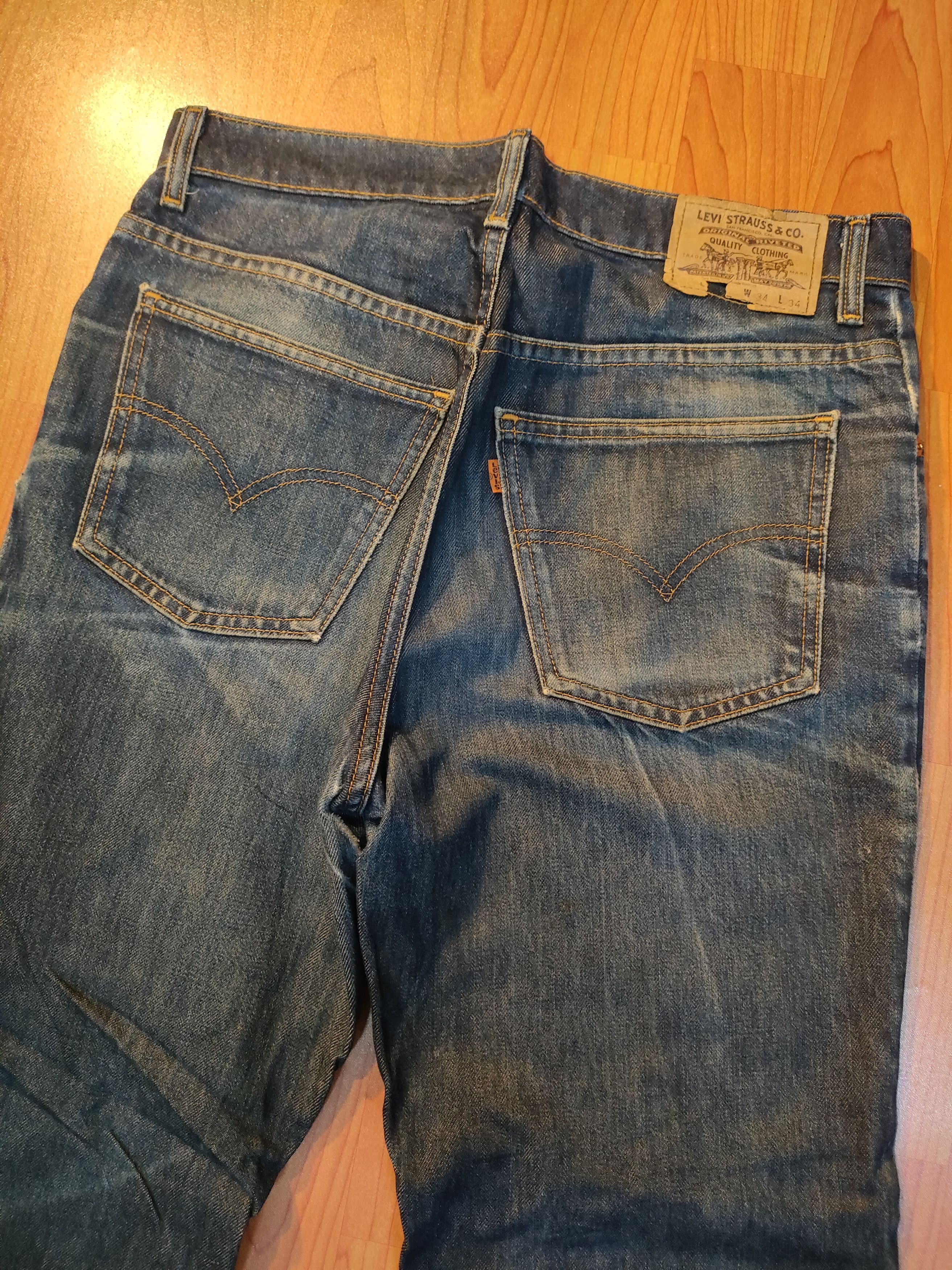 Levi's Vintage Clothing Levi's 605 Oren Tag Jeans Size US 34 / EU 50 - 3 Thumbnail