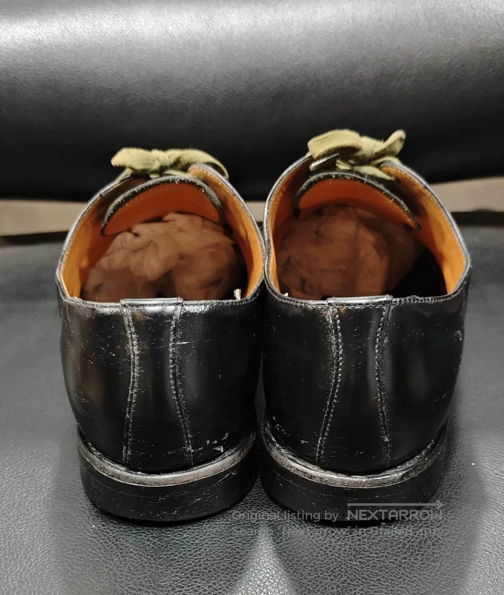 Sanders Sanders Military USN Service Shoes Black. Size US 8 / EU 41 - 5 Thumbnail