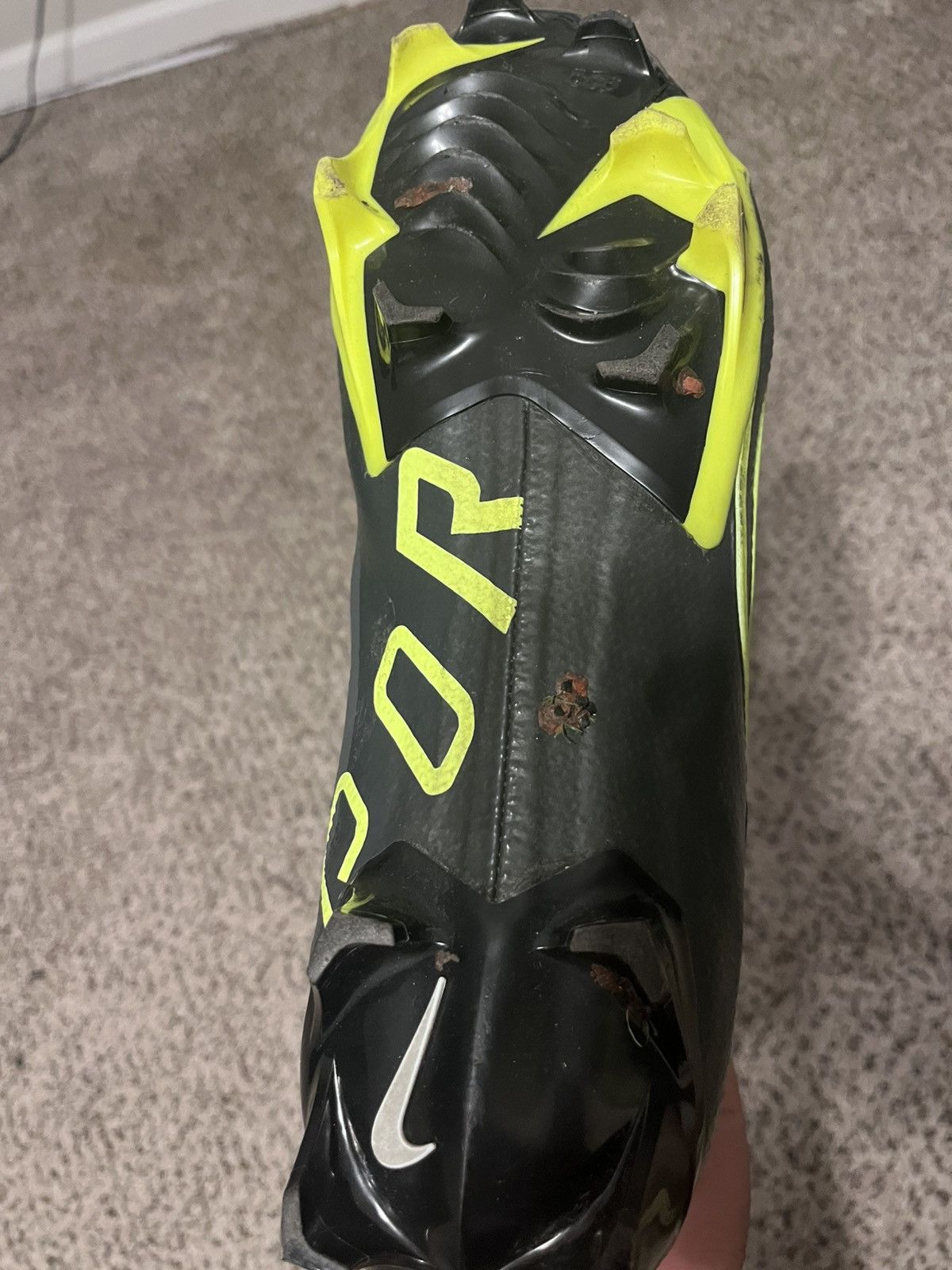 Nike Nike Vapor Edge Elite 360 Flyknit Mens Football Cleat Size US 14 / EU 47 - 6 Thumbnail