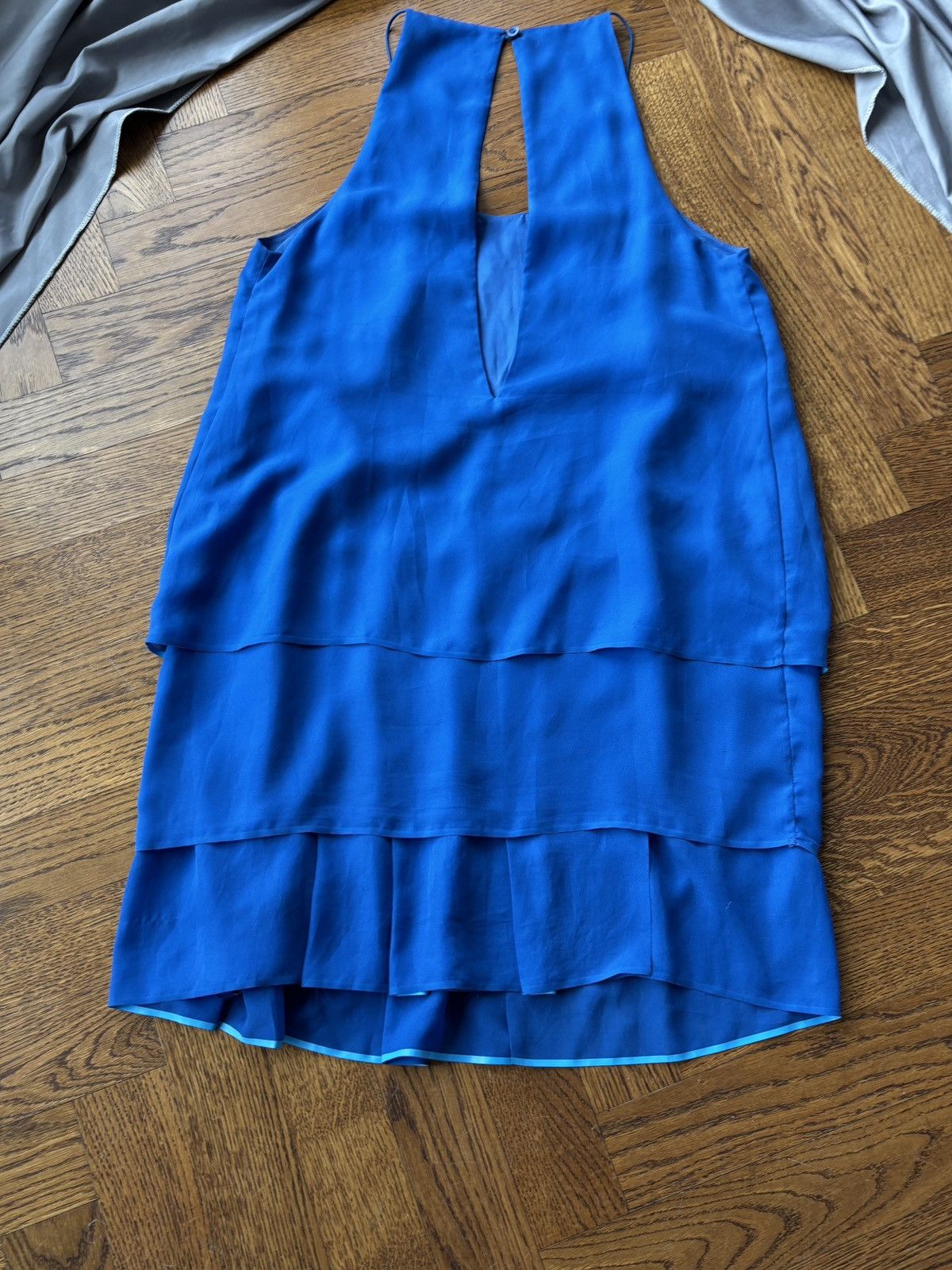 Acne Studios ACNE Studios Mini Dress Layered Silky Spaghetti Strap Flowy Size L / US 10 / IT 46 - 8 Thumbnail