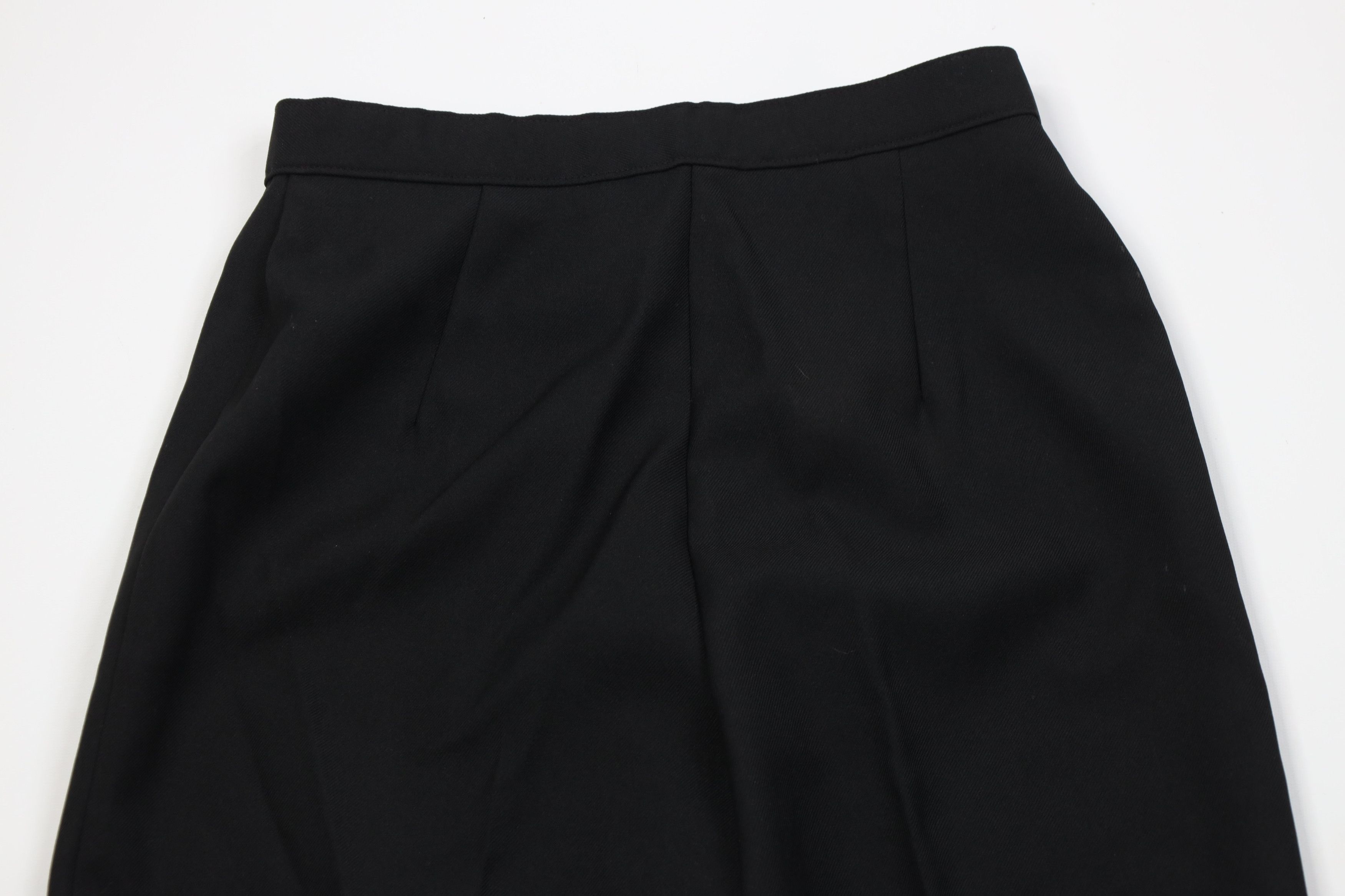 Levi's Vintage 70s 80s Levis Knit Flared Wide Leg Pants Black USA Size 36" / US 14 / IT 50 - 11 Thumbnail