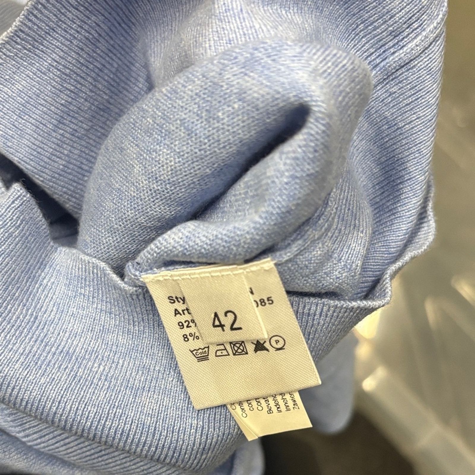 Other Van Laack Elegant Light Blue Women's Cardigan Size S Size S / US 4 / IT 40 - 7 Thumbnail