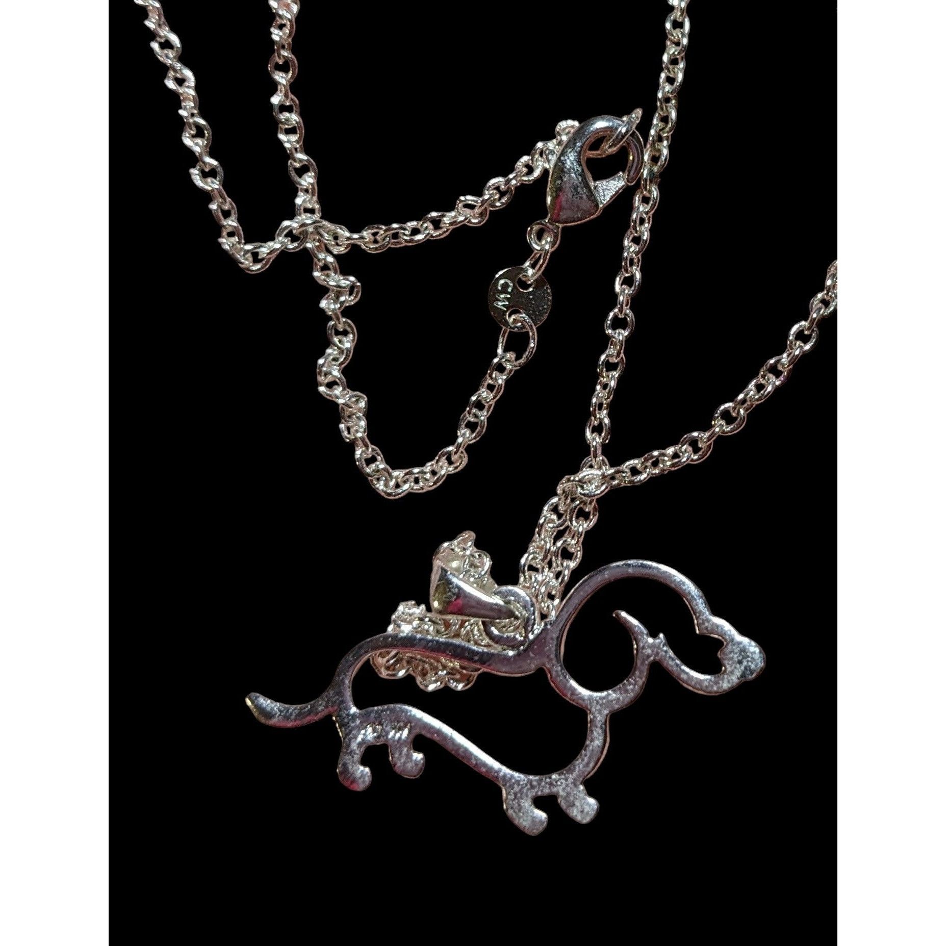 Other Minimalist Silver Dachshund Necklace Size ONE SIZE - 8 Thumbnail