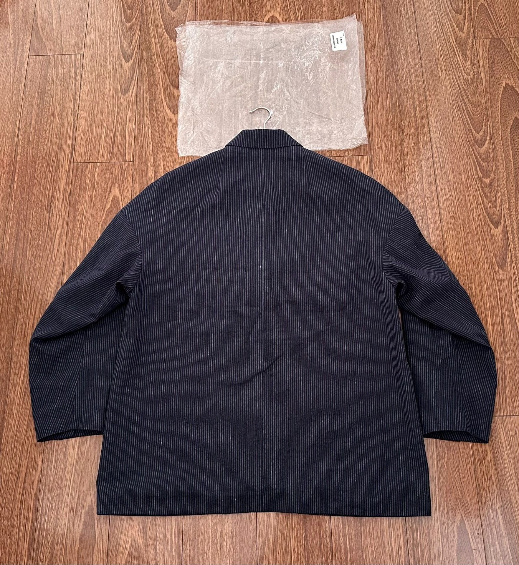 Visvim VISVIM ICT HAMMONS JKT 24AW Wool Yarn Blend Woven Striped S Size 48R - 2 Thumbnail